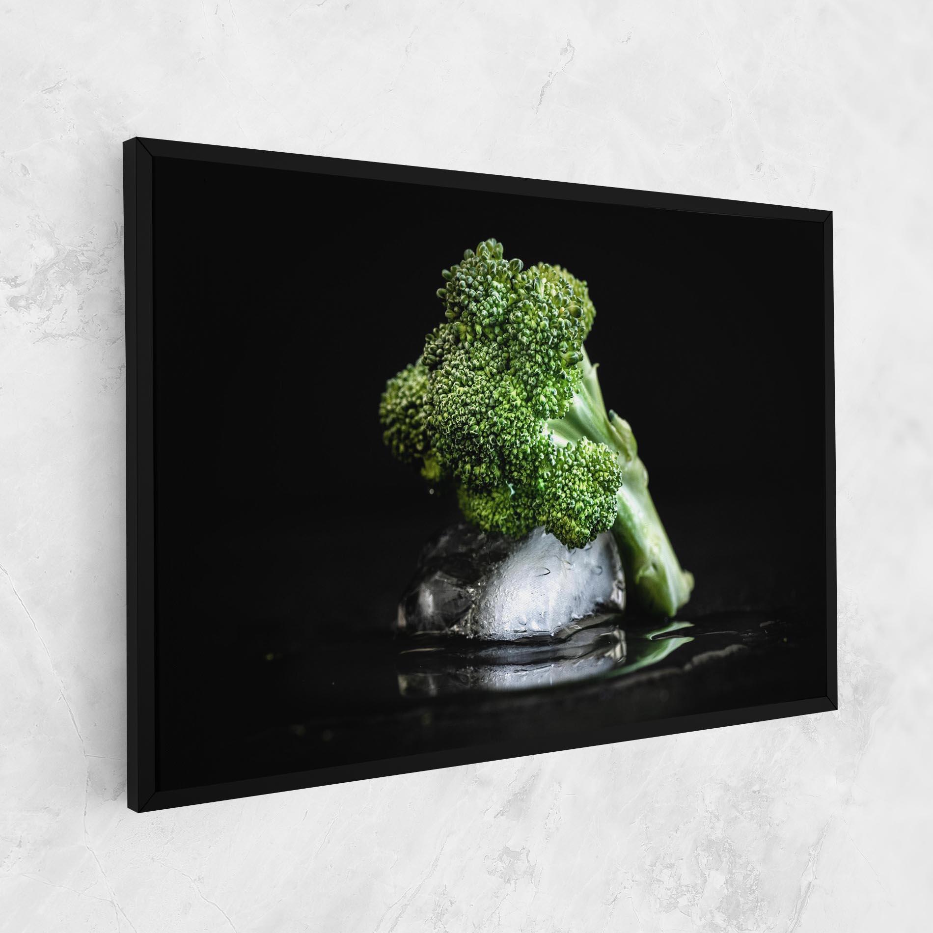 Tablou Canvas Broccoli Water mockup 1