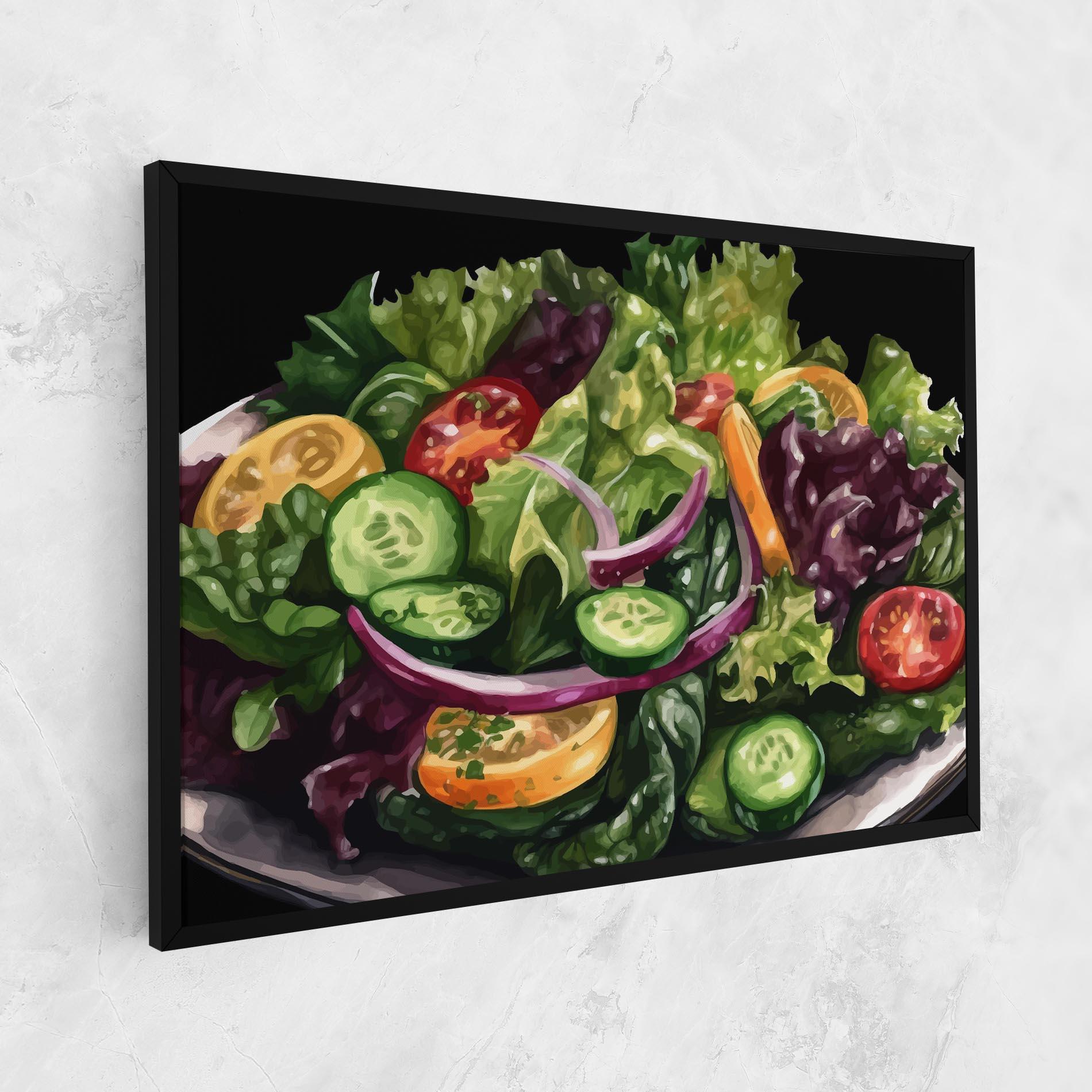 Tablou Canvas Cucumber Salad mockup 1