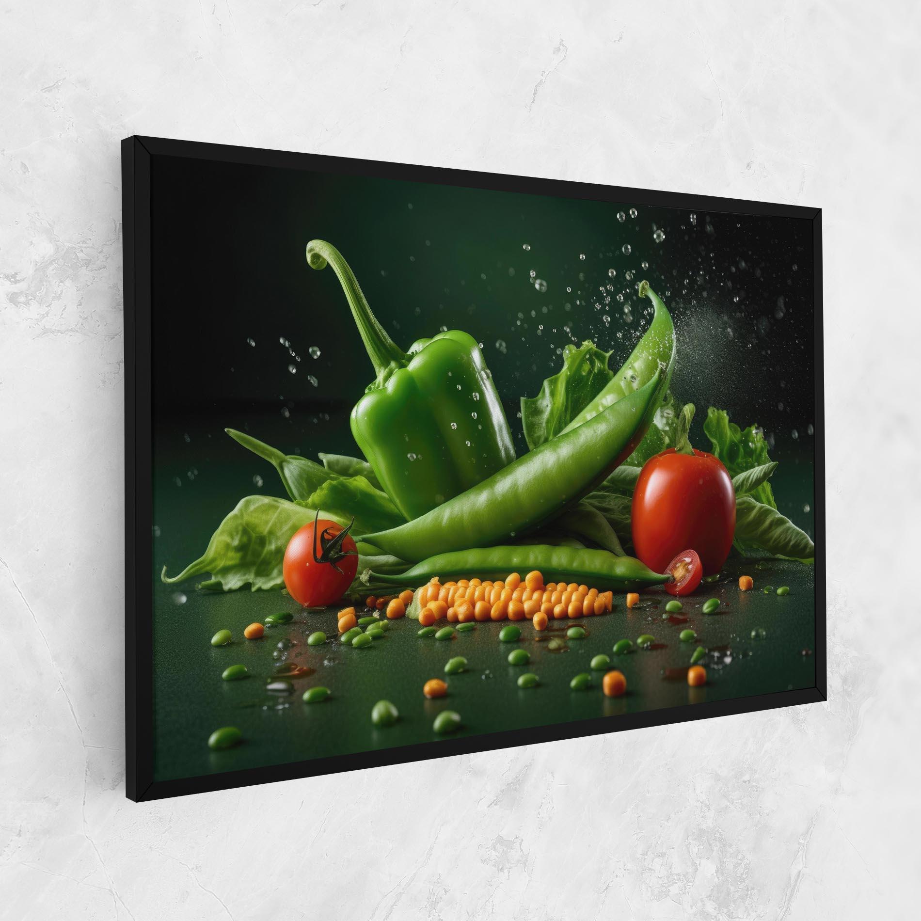 Tablou Canvas Fresh Vegetables mockup 1