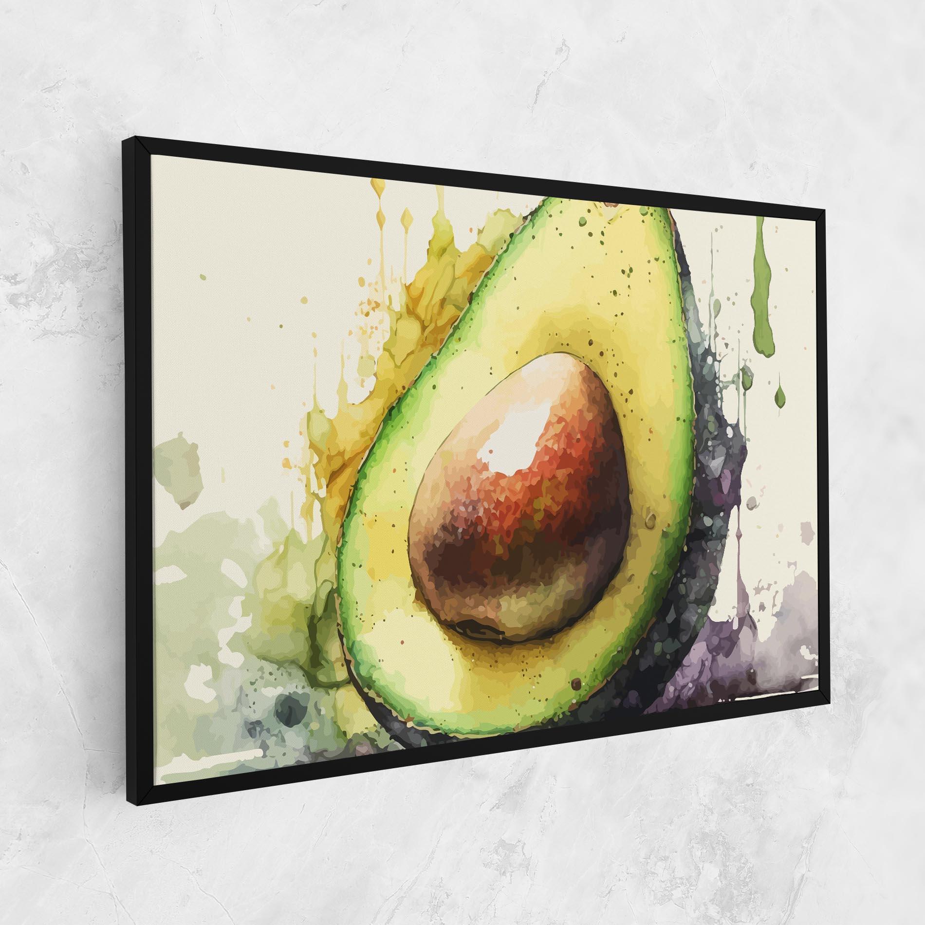 Tablou Canvas Green Avocado Art mockup 1