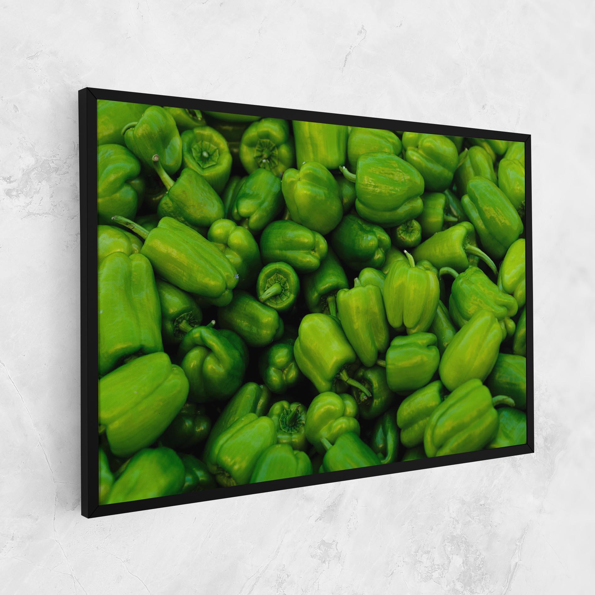 Tablou Canvas Green Bellpepper mockup 1