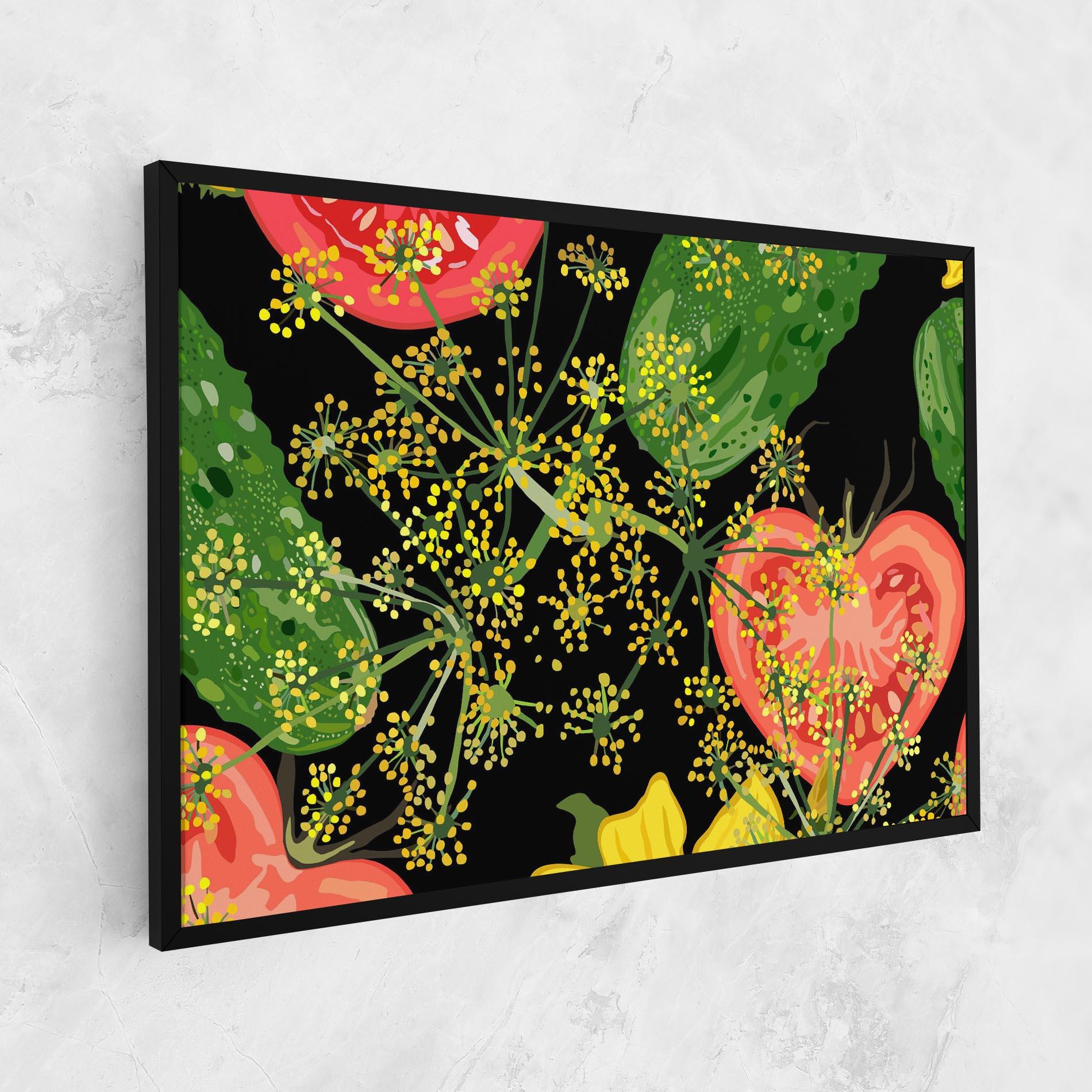 Tablou Canvas Heart Tomato mockup 1