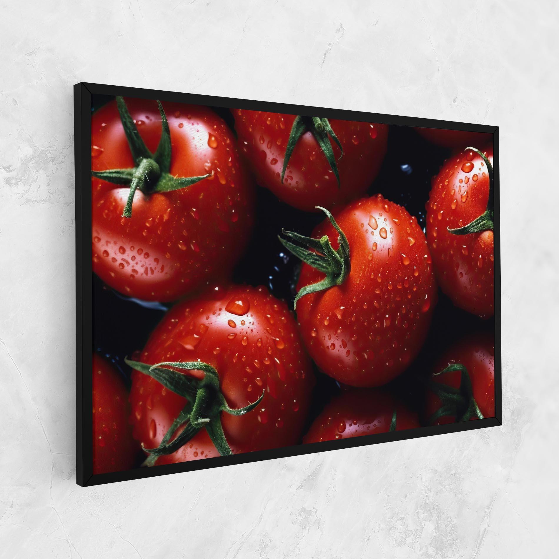 Tablou Canvas Red Wet Tomato mockup 1