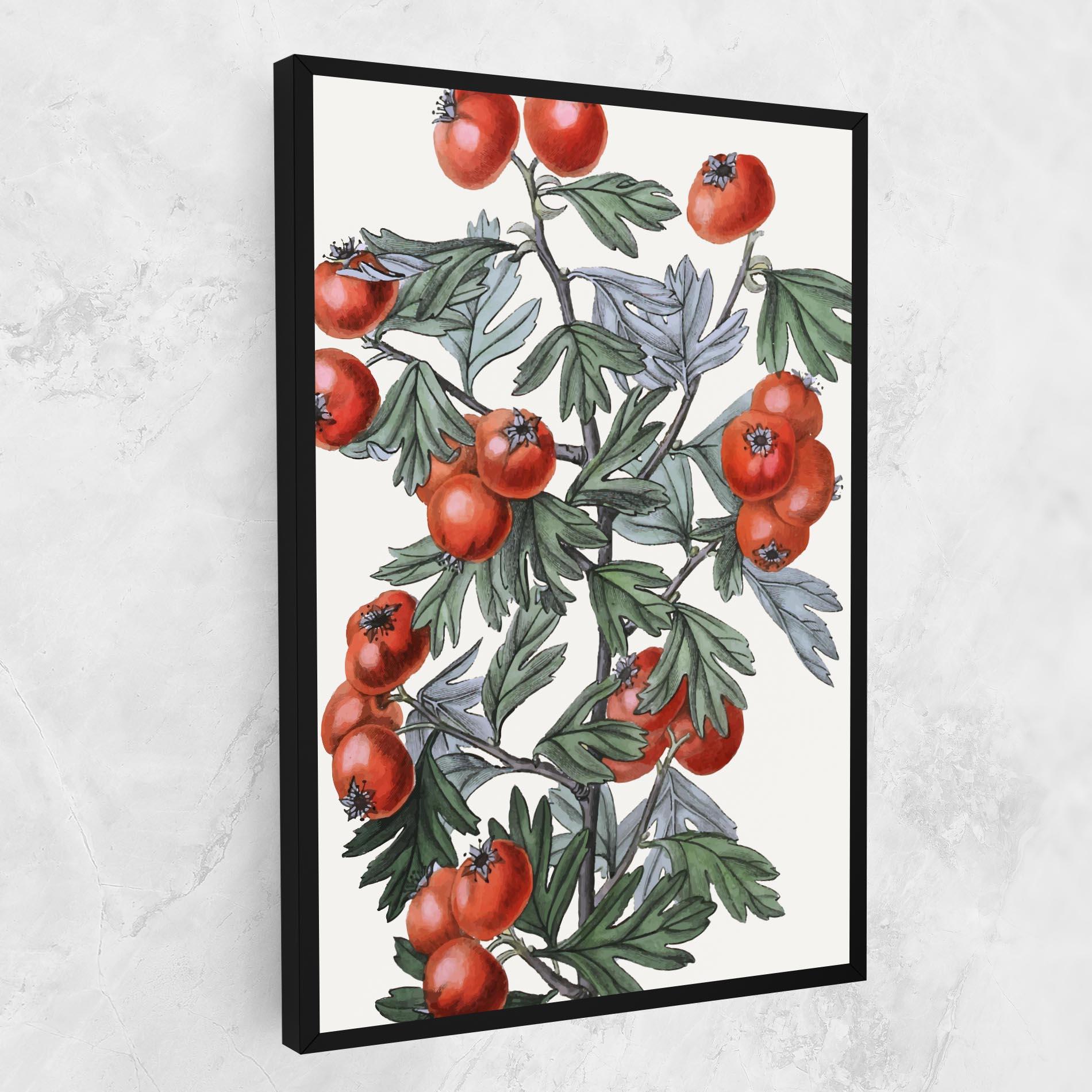 Tablou Canvas Cherry Drawing mockup 1