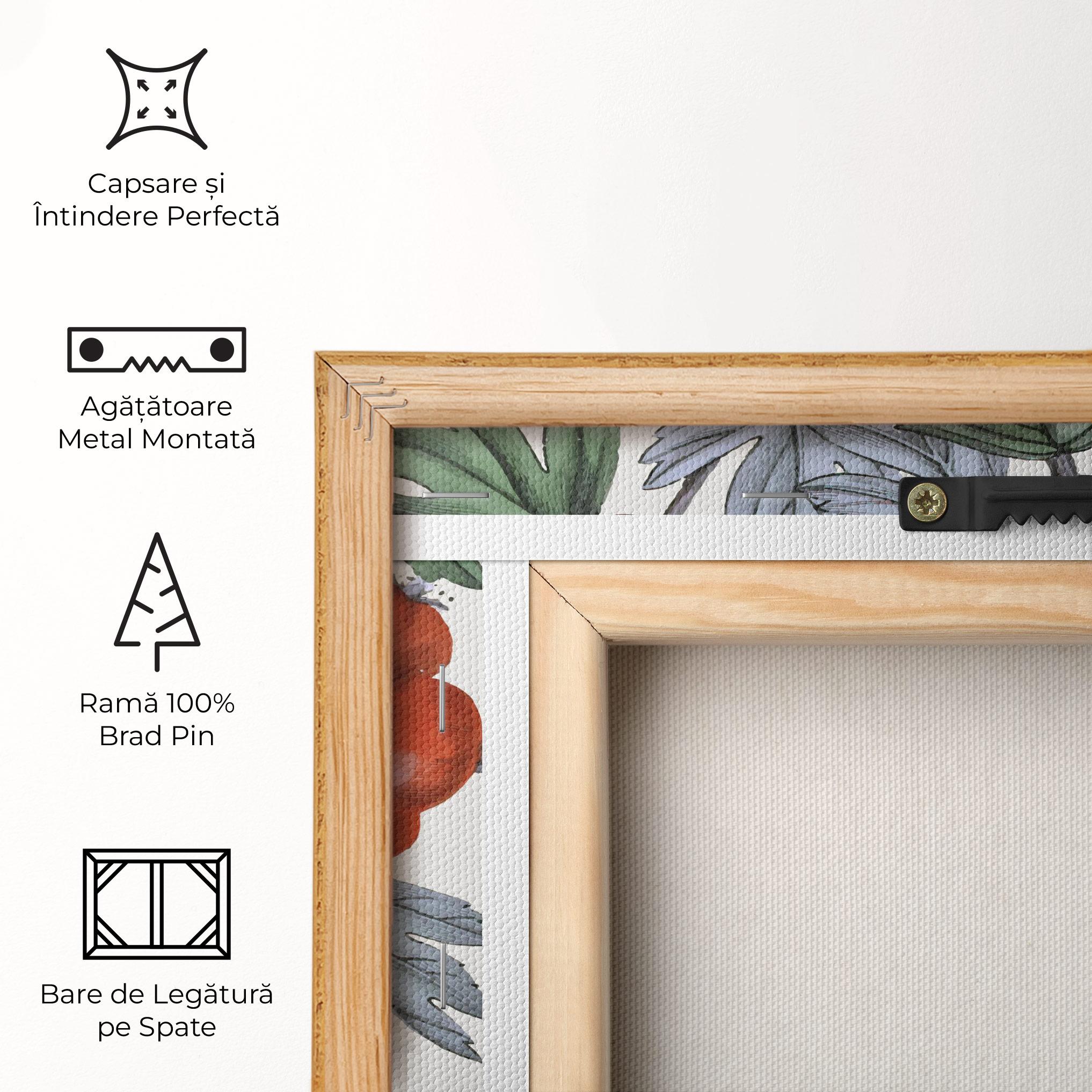 Tablou Canvas Cherry Drawing mockup 5