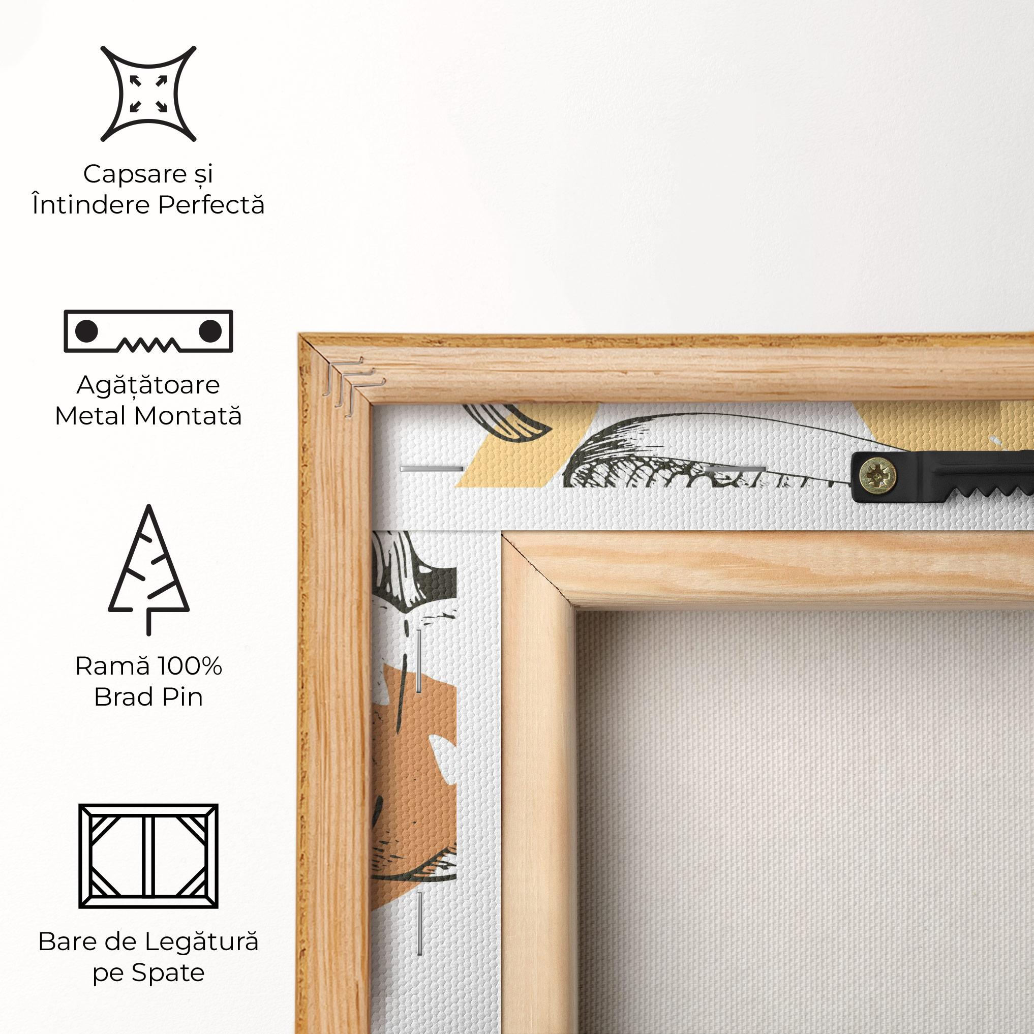 Tablou Canvas Cream Vegetables Art mockup 5