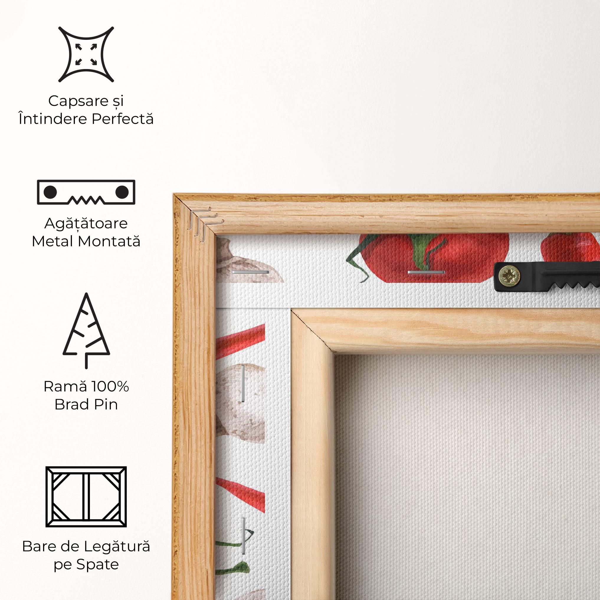 Tablou Canvas Floating Tomato mockup 5