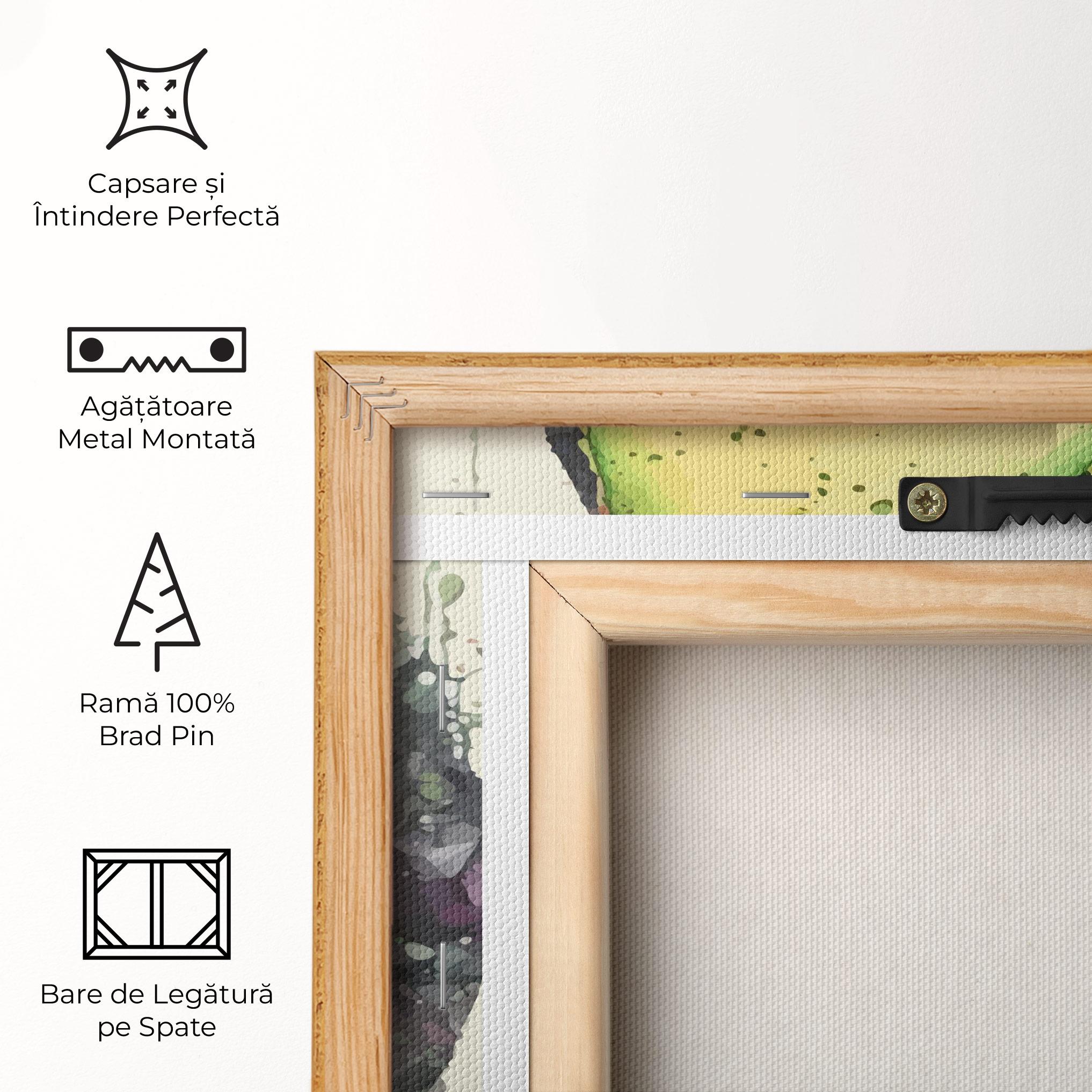 Tablou Canvas Green Avocado Art mockup 5