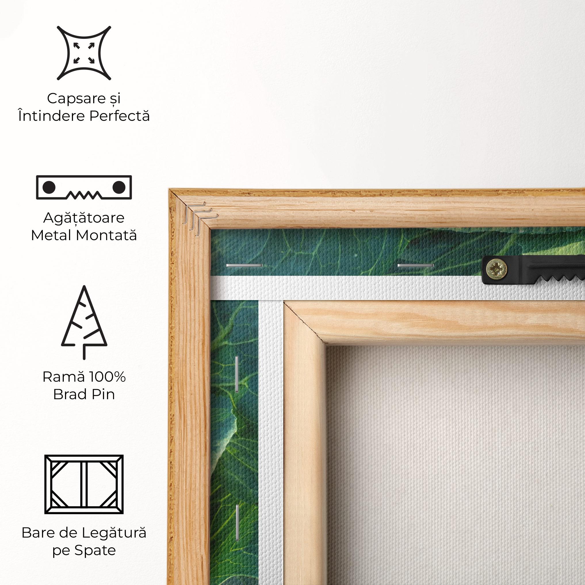 Tablou Canvas Green Lettuce mockup 5