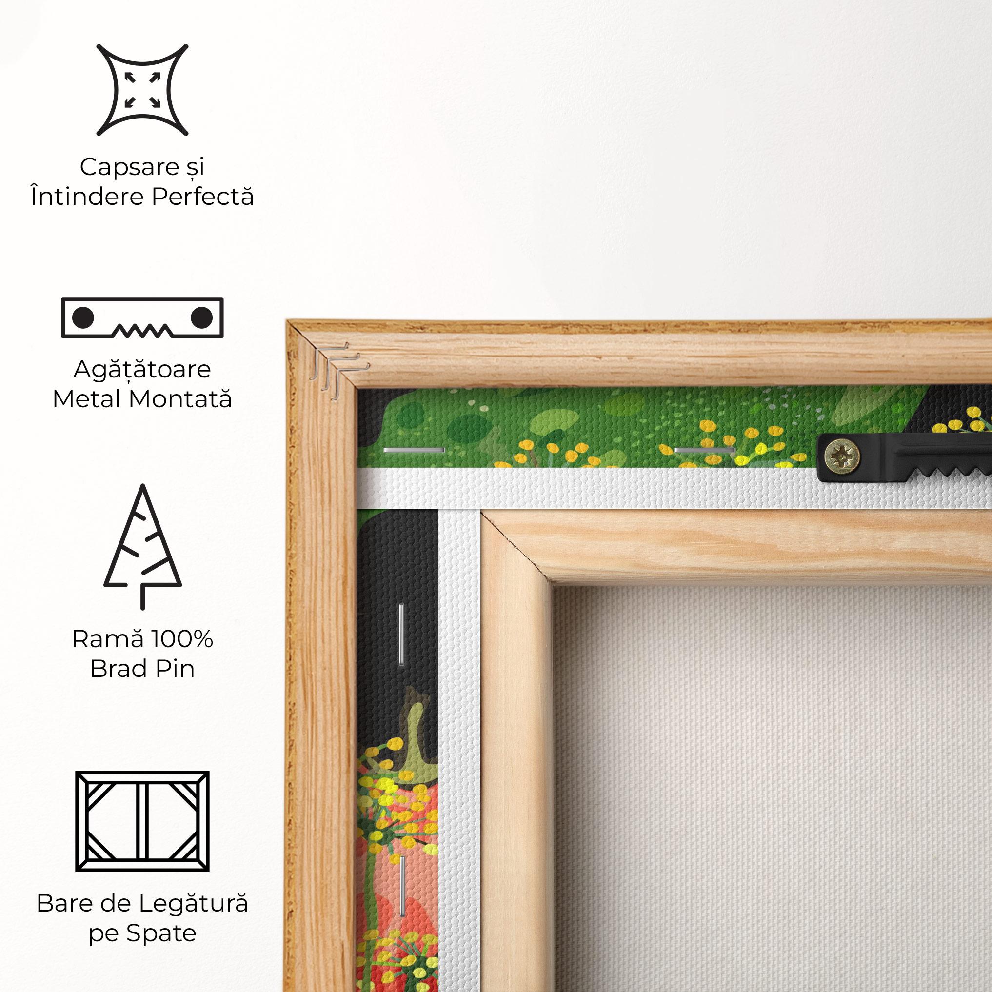 Tablou Canvas Heart Tomato mockup 5