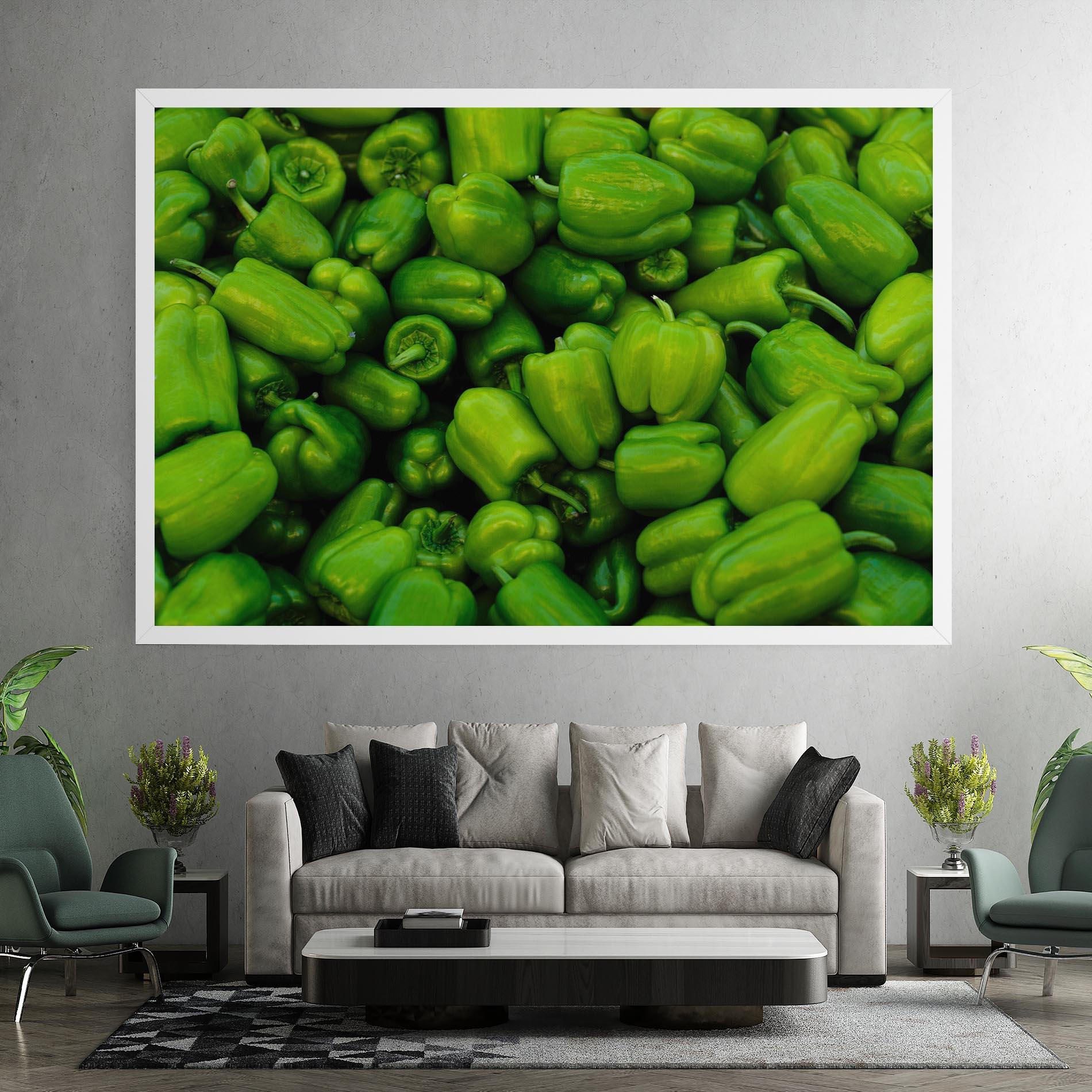 Tablou Canvas Green Bellpepper mockup 7