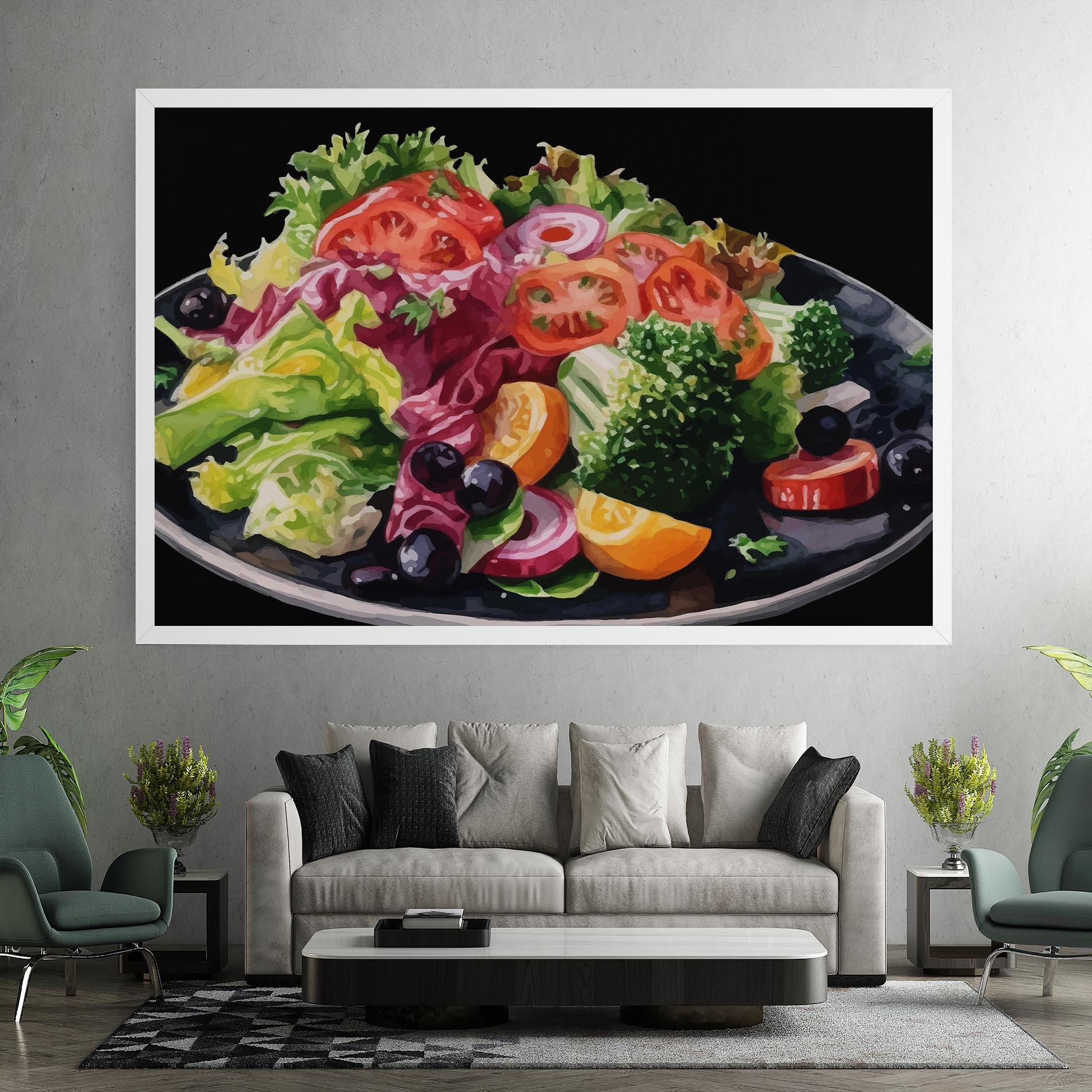 Tablou Canvas Healthy Tomato Food mockup 7