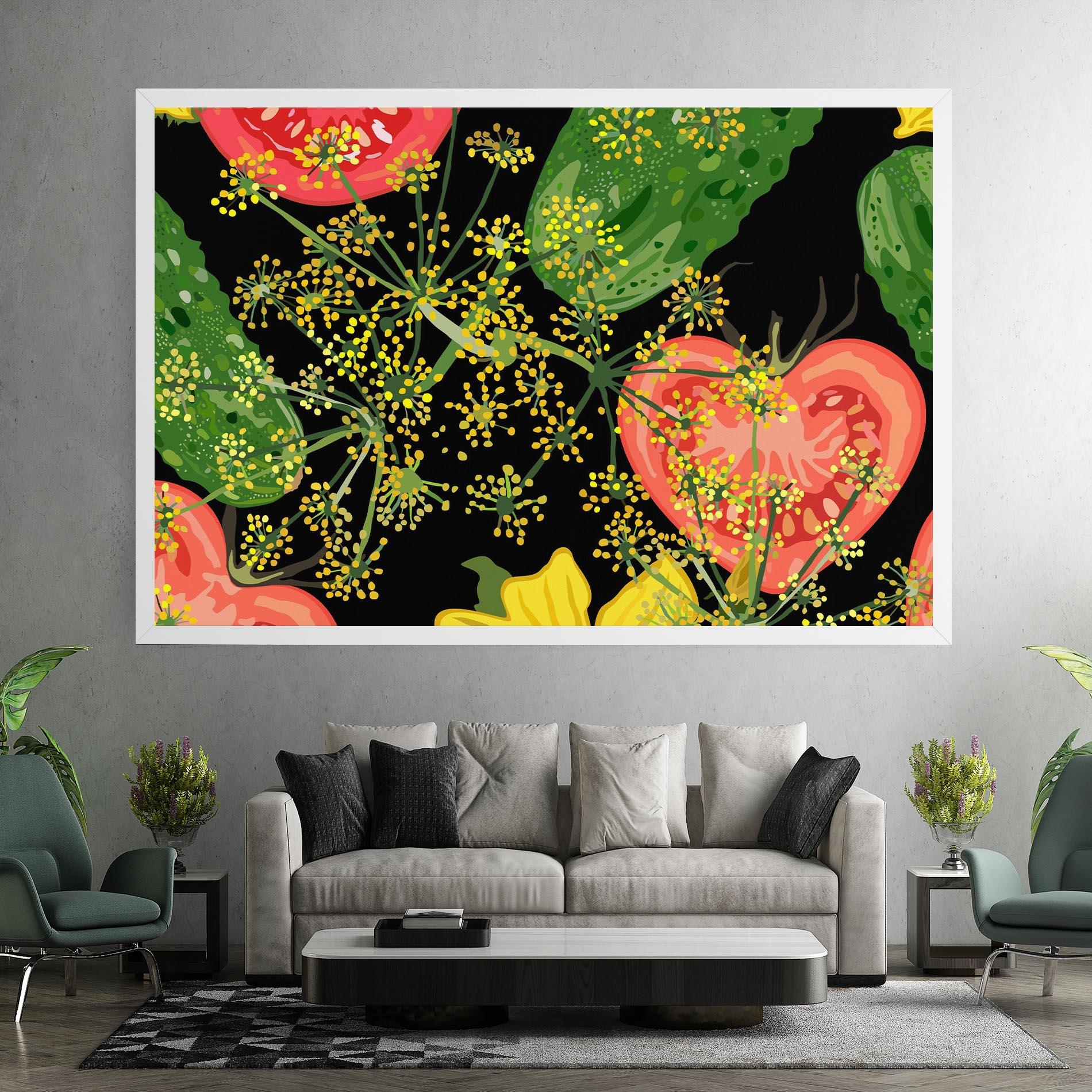 Tablou Canvas Heart Tomato mockup 7