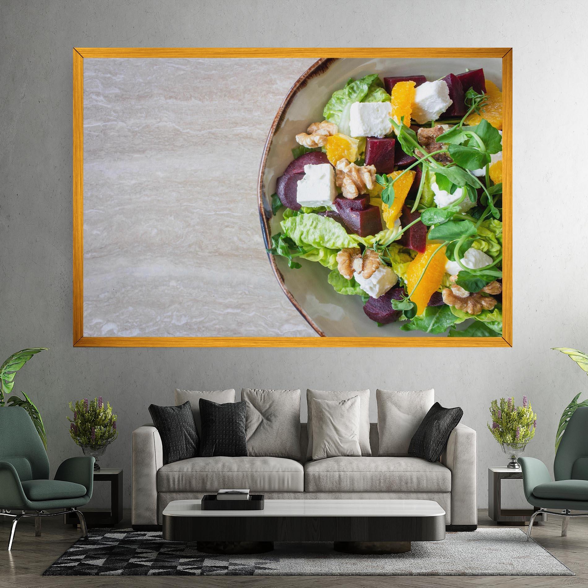 Tablou Canvas Delicious Salad mockup 7
