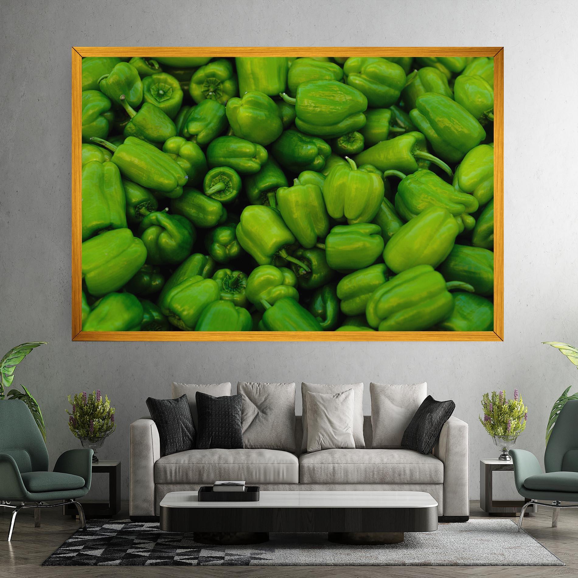 Tablou Canvas Green Bellpepper mockup 7