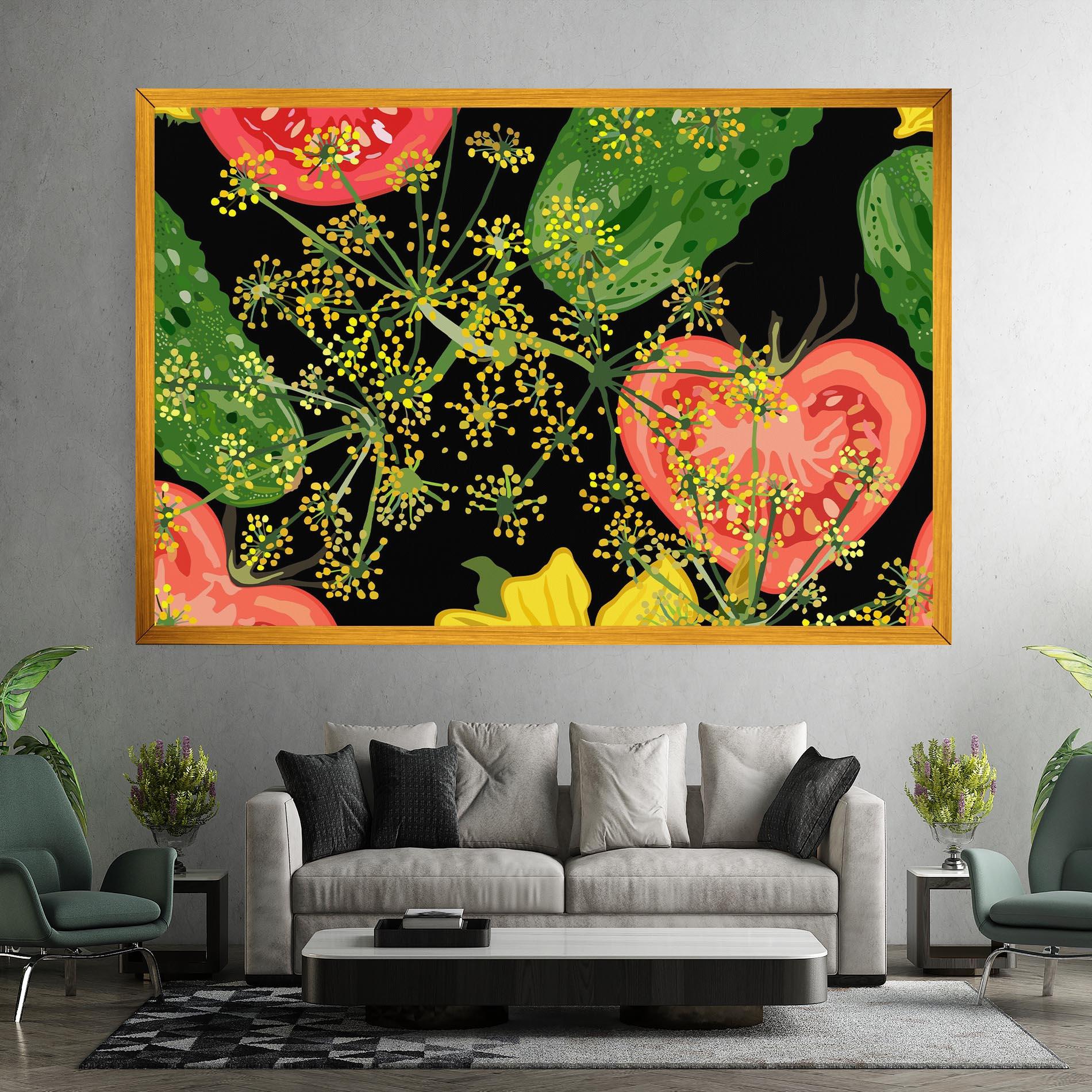 Tablou Canvas Heart Tomato mockup 7