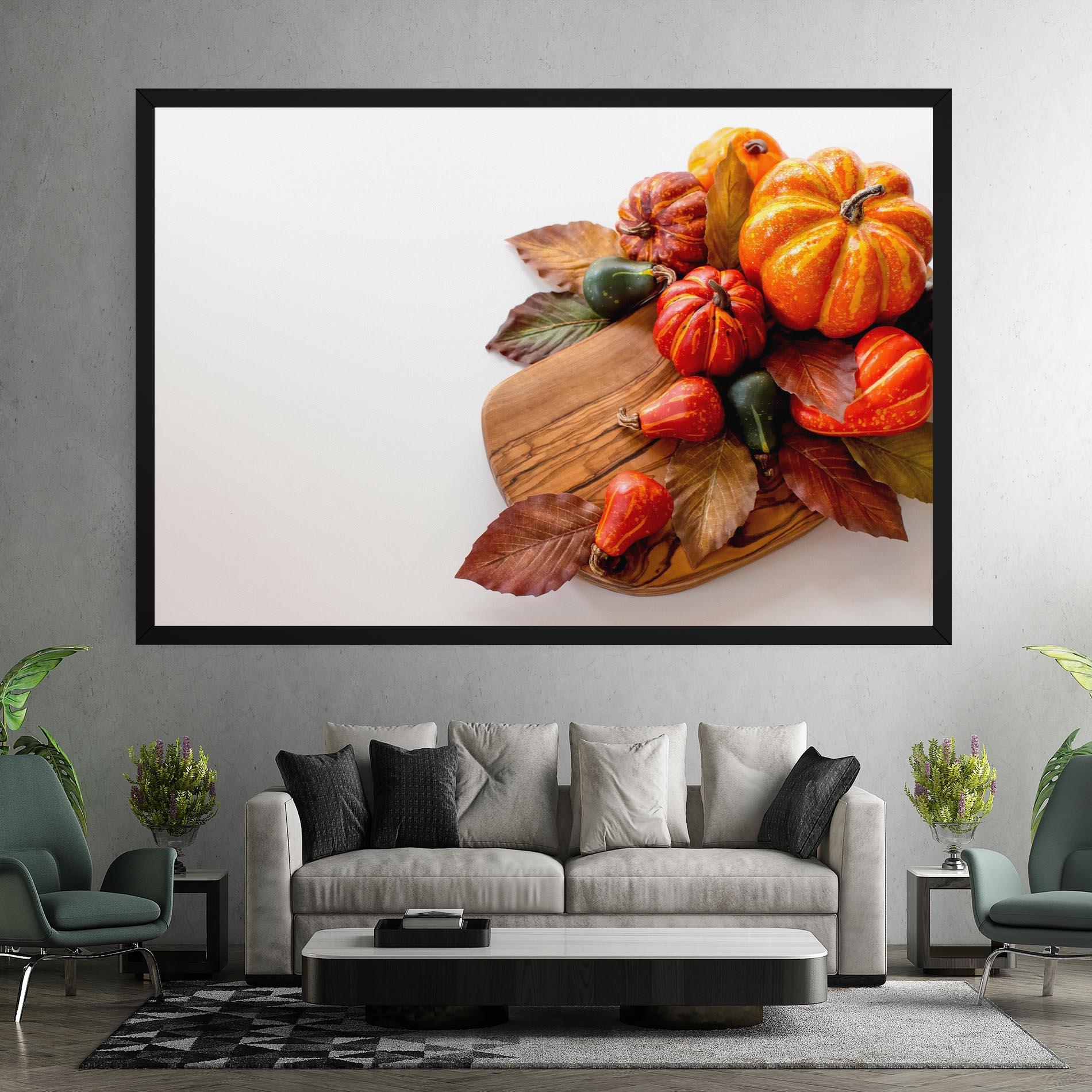 Tablou Canvas Autumn Pumpkins mockup 7