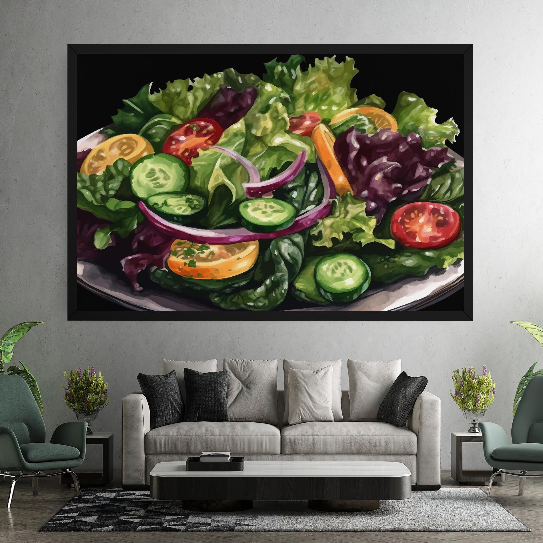 Tablou Canvas Cucumber Salad mockup 7