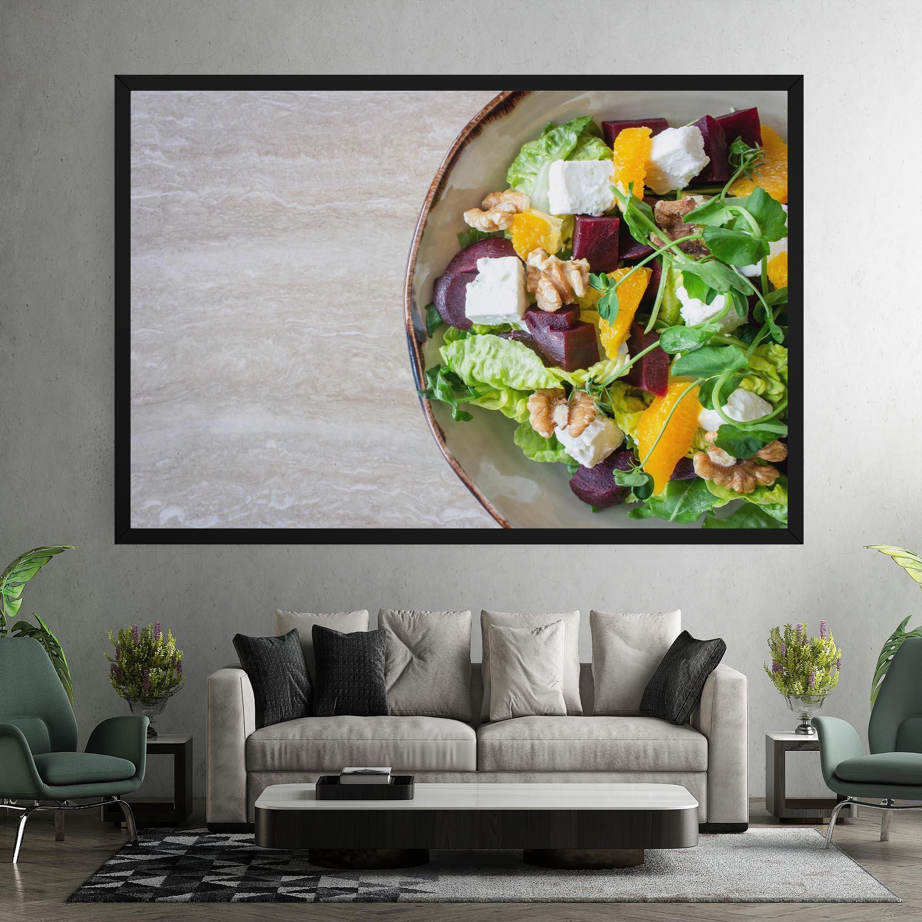 Tablou Canvas Delicious Salad mockup 7