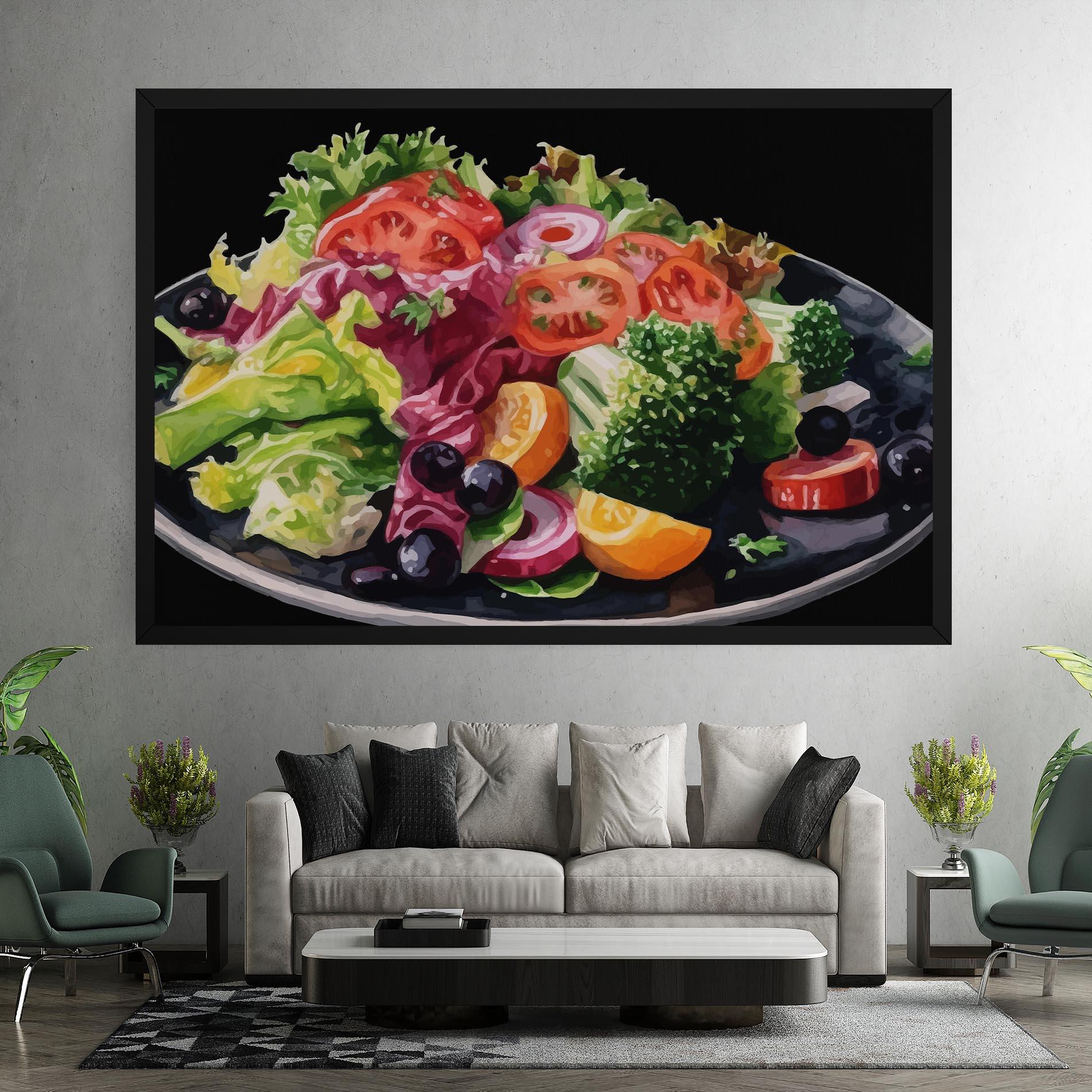 Tablou Canvas Healthy Tomato Food mockup 7