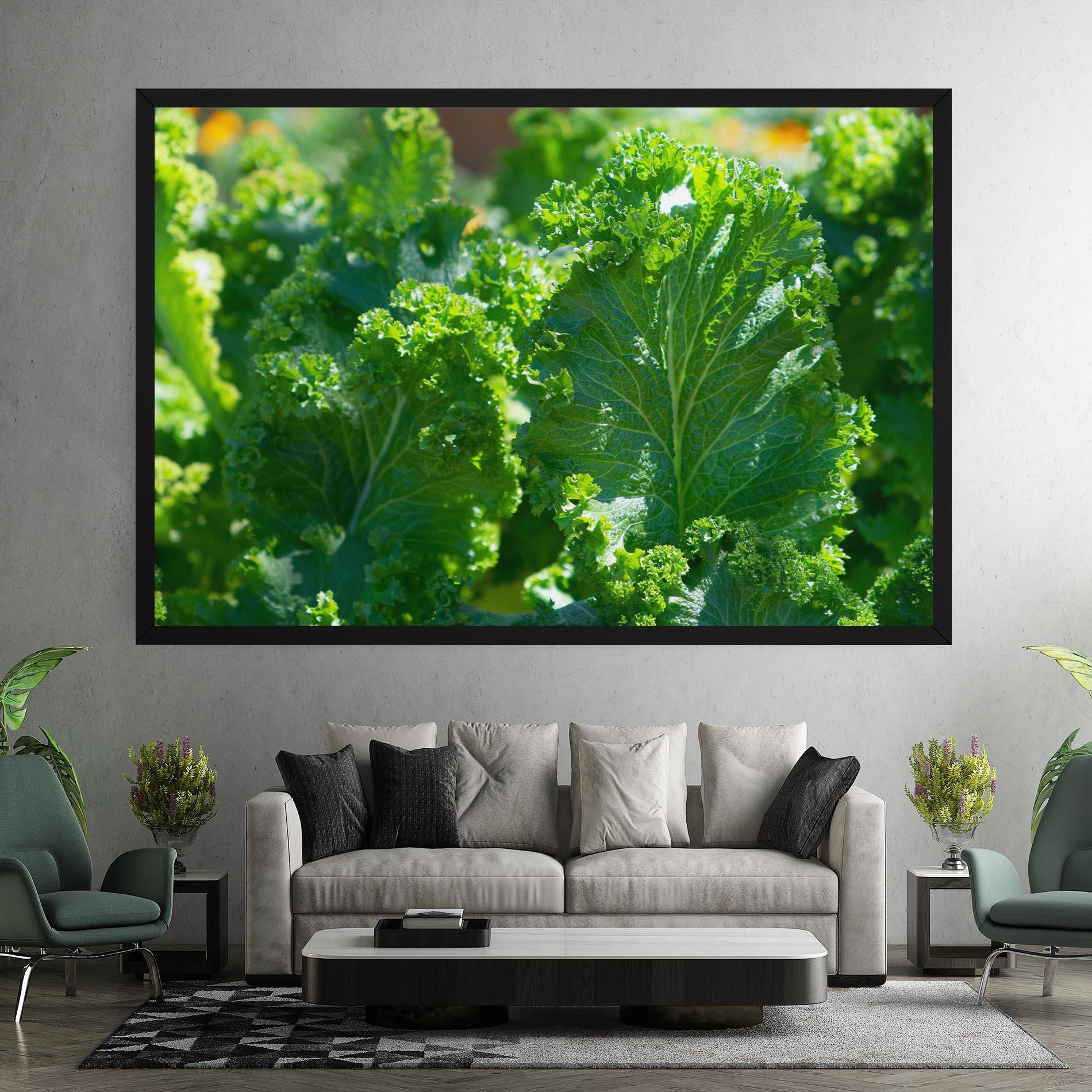 Tablou Canvas Lettuce View mockup 7