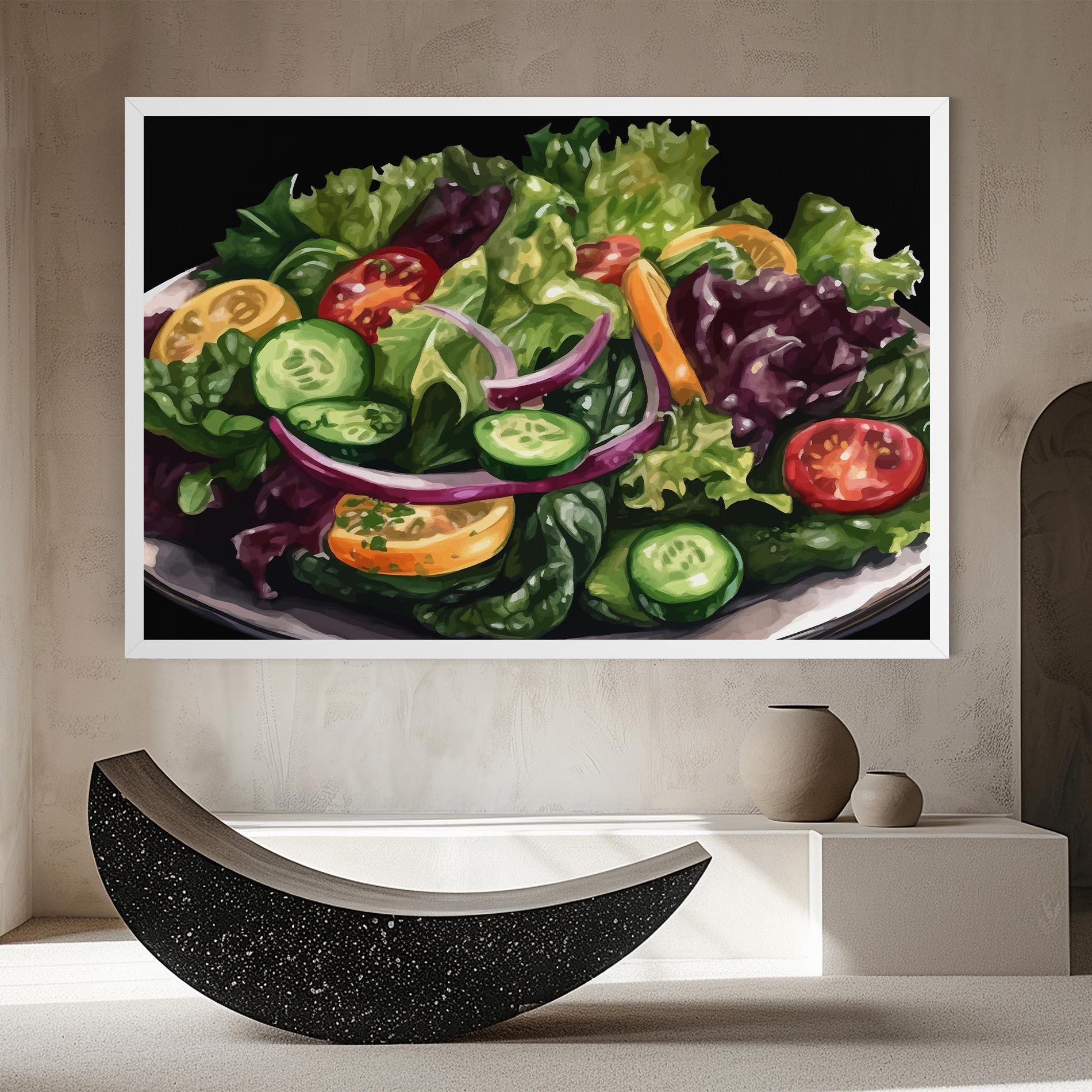 Tablou Canvas Cucumber Salad mockup 8