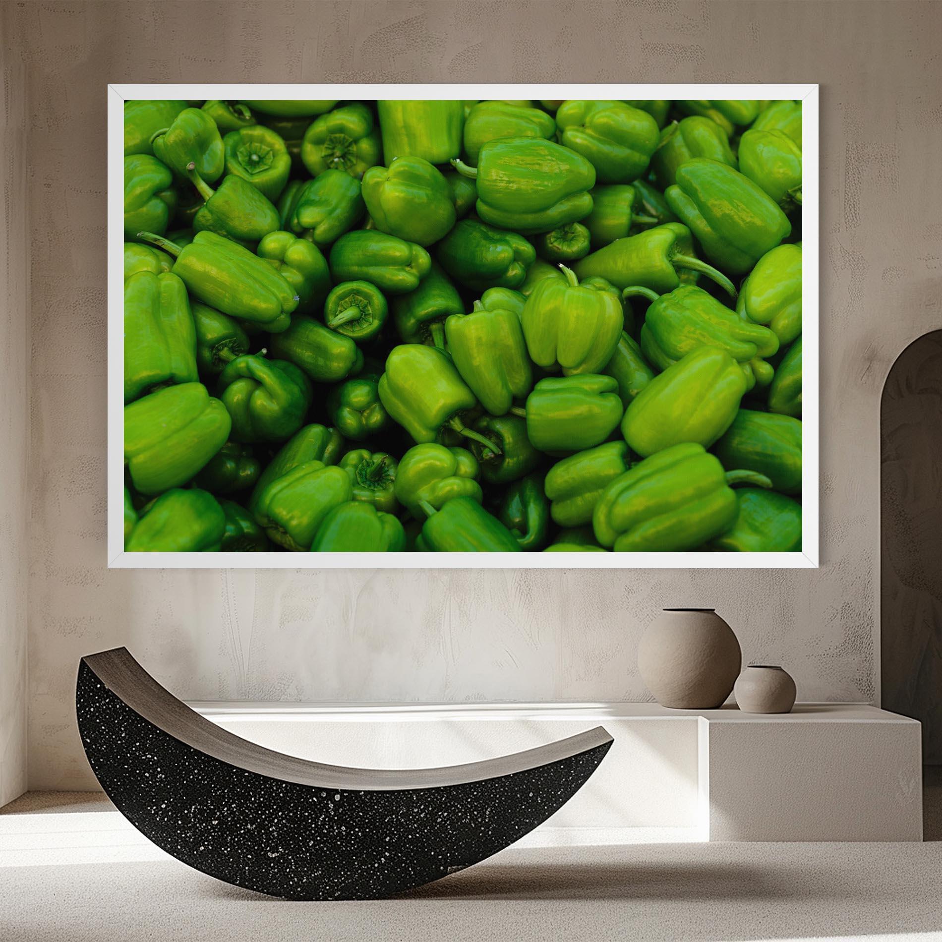 Tablou Canvas Green Bellpepper mockup 8