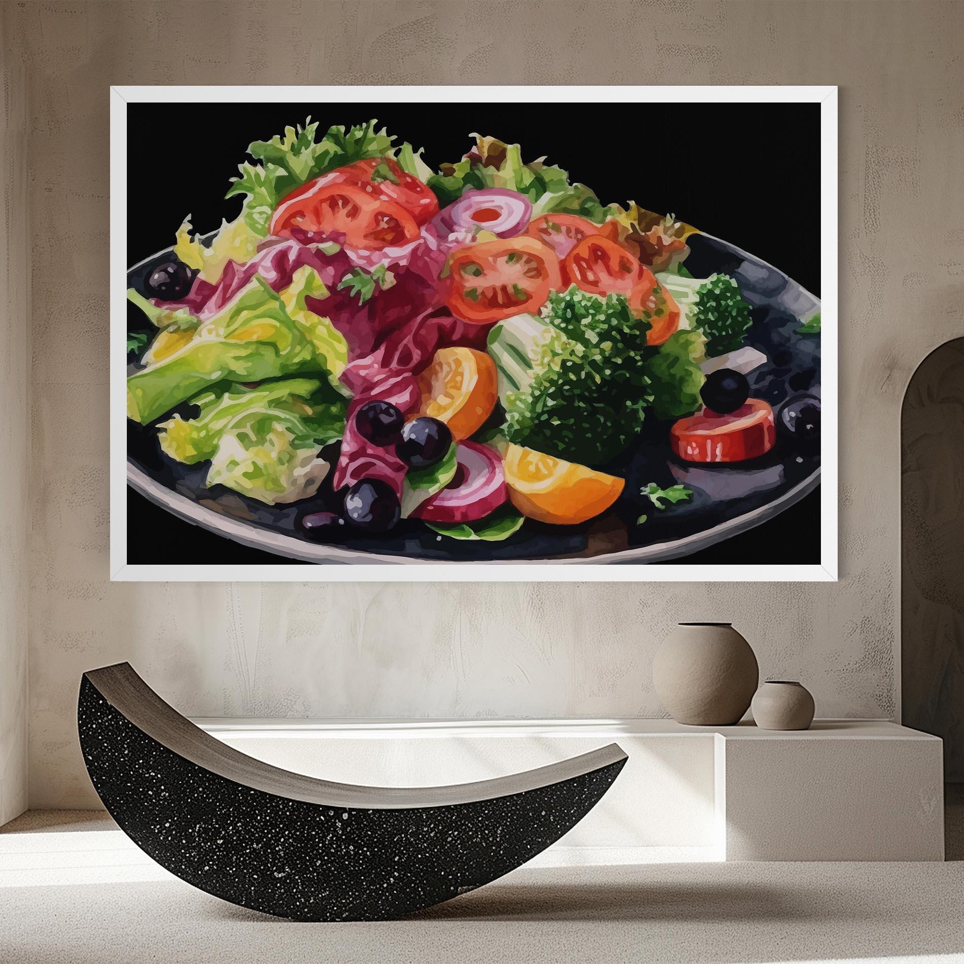 Tablou Canvas Healthy Tomato Food mockup 8