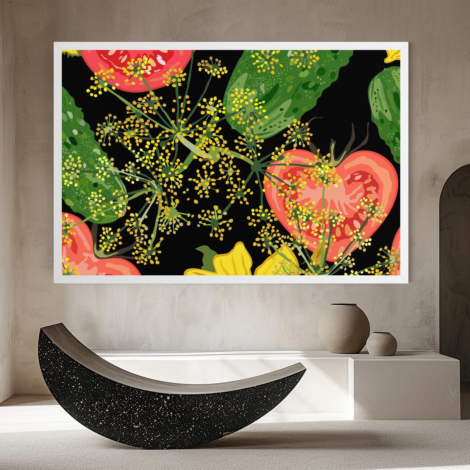 Tablou Canvas Heart Tomato mockup 8