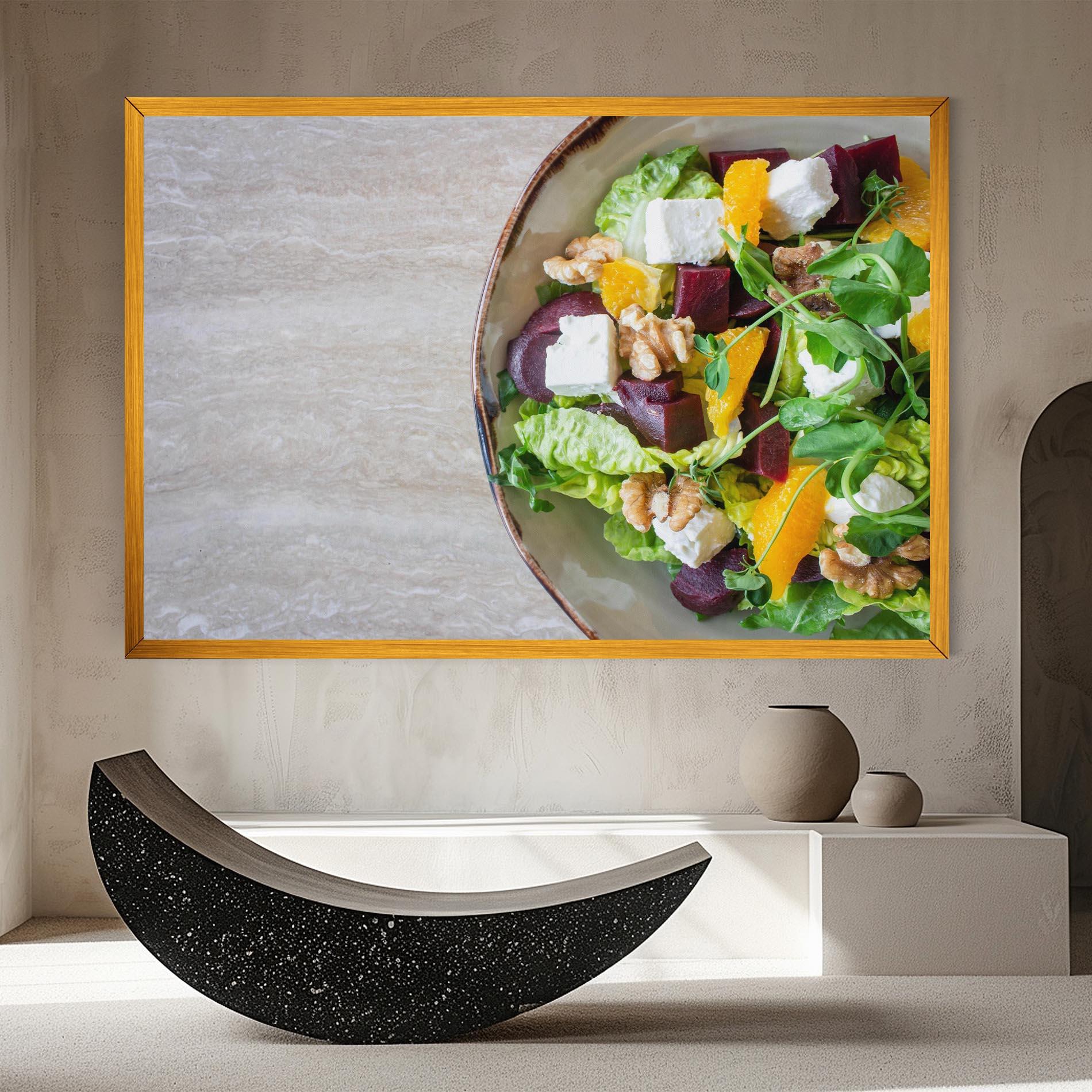 Tablou Canvas Delicious Salad mockup 8