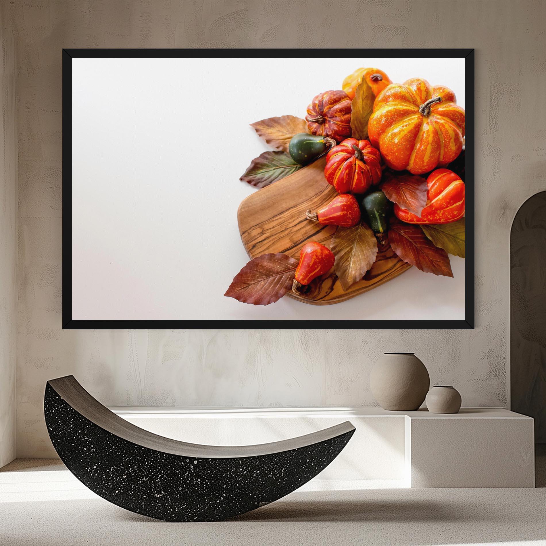 Tablou Canvas Autumn Pumpkins mockup 8