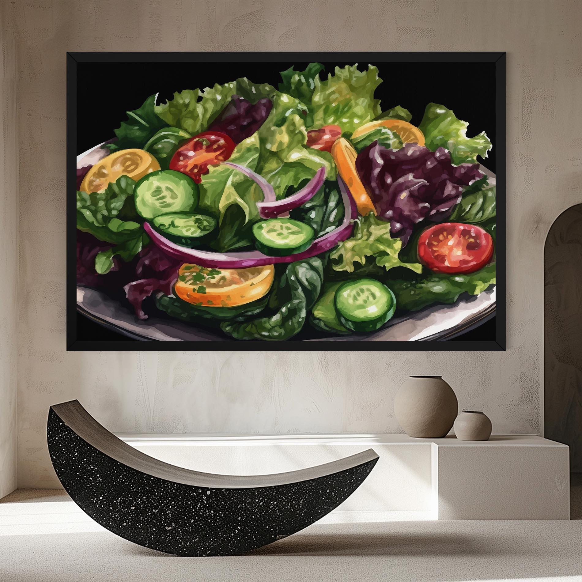 Tablou Canvas Cucumber Salad mockup 8