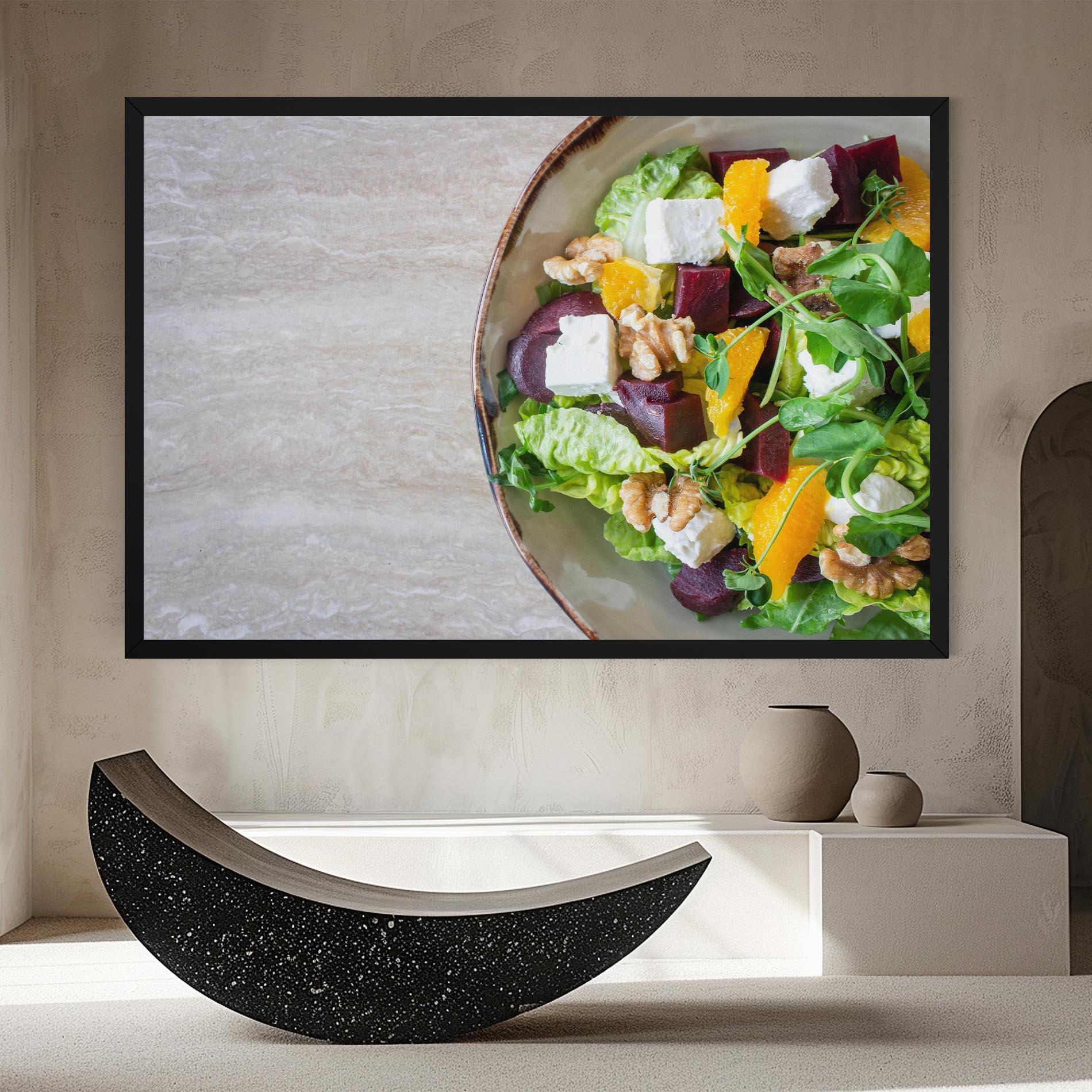 Tablou Canvas Delicious Salad mockup 8