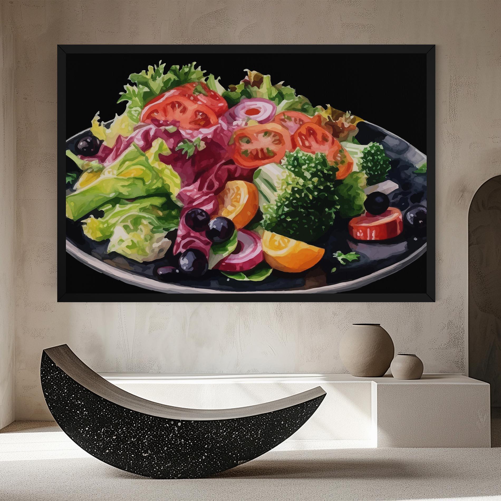 Tablou Canvas Healthy Tomato Food mockup 8