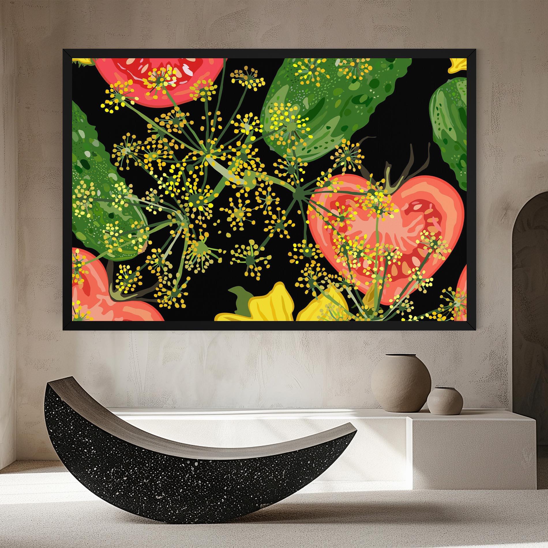 Tablou Canvas Heart Tomato mockup 8