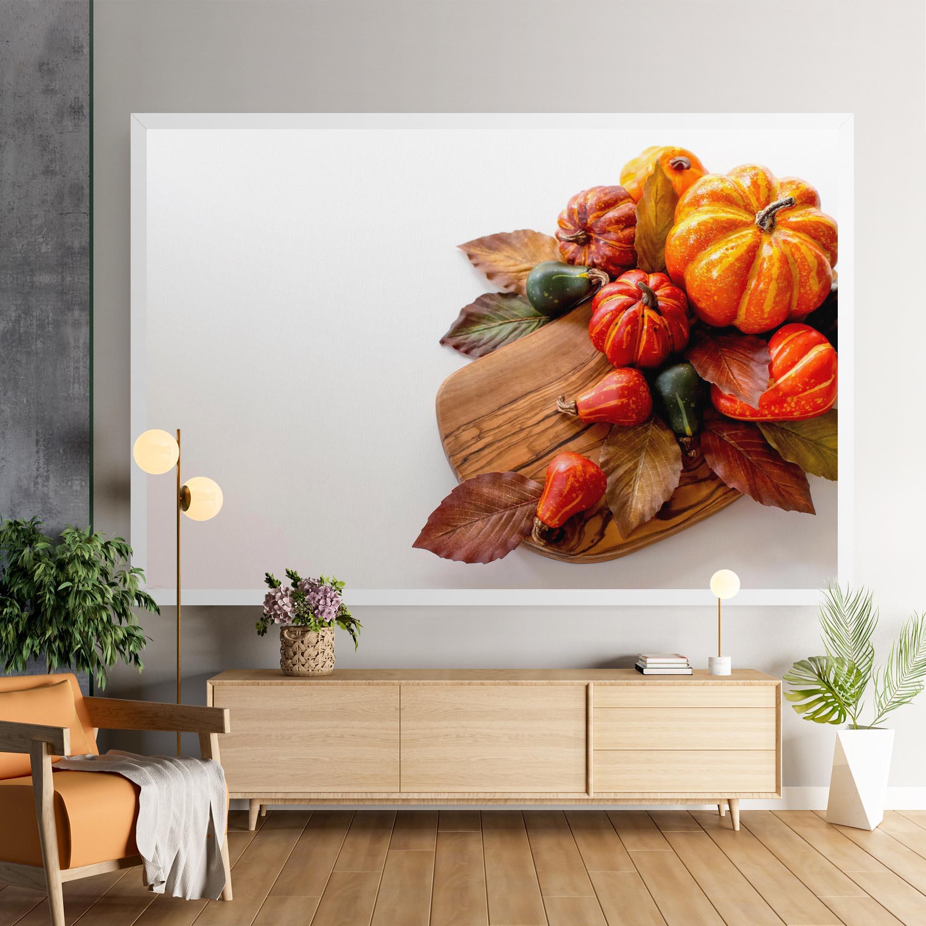 Tablou Canvas Autumn Pumpkins mockup 9