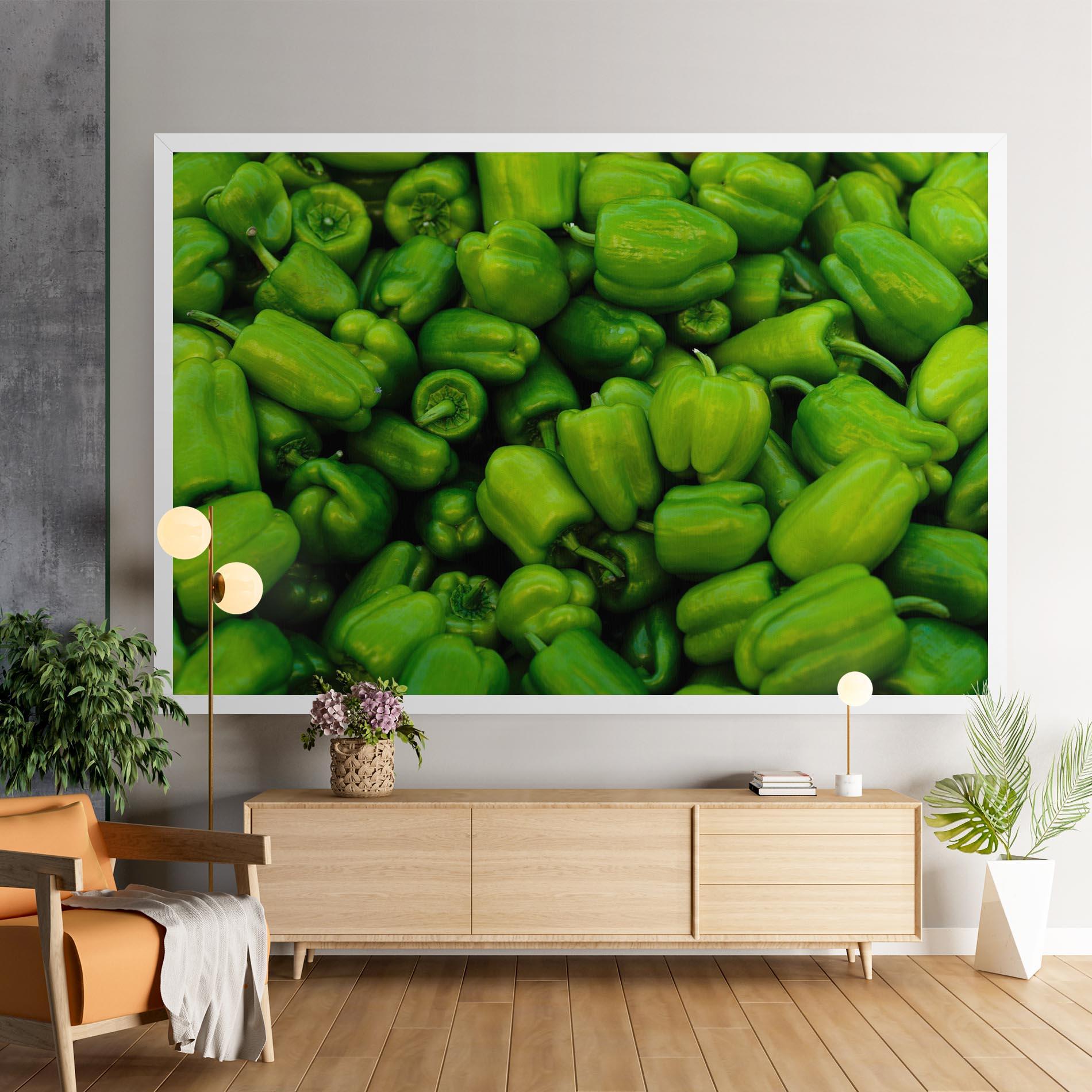 Tablou Canvas Green Bellpepper mockup 9