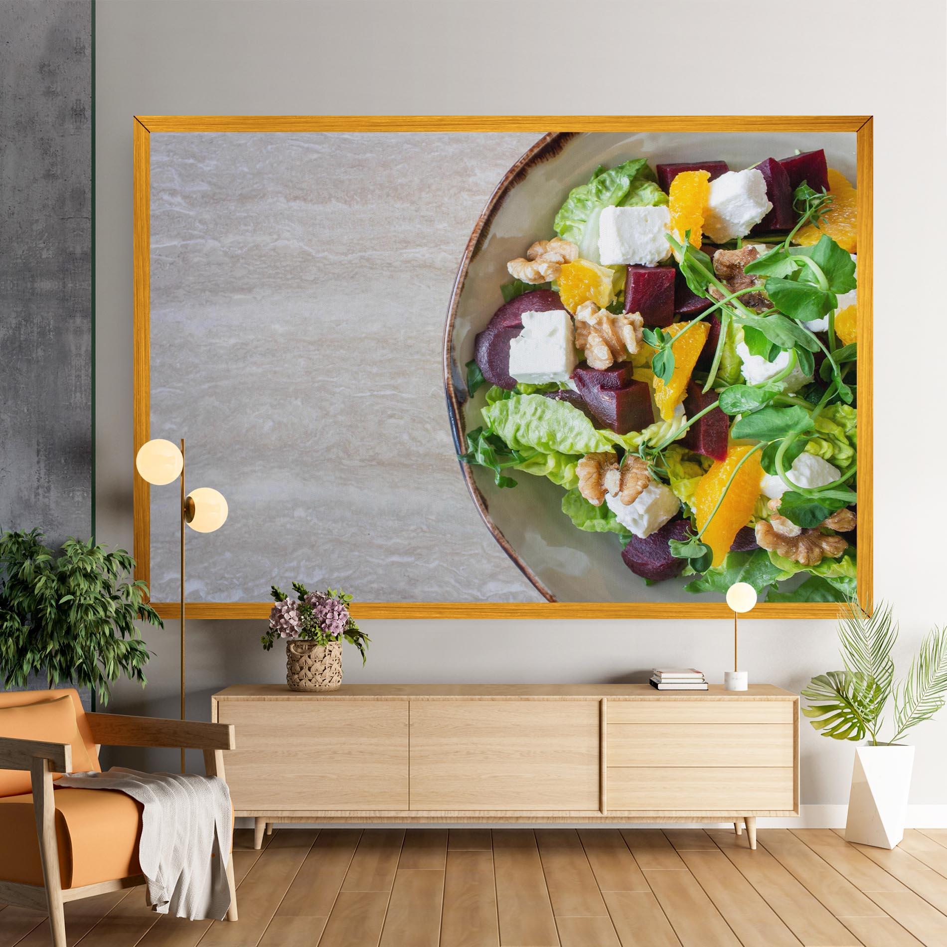 Tablou Canvas Delicious Salad mockup 9
