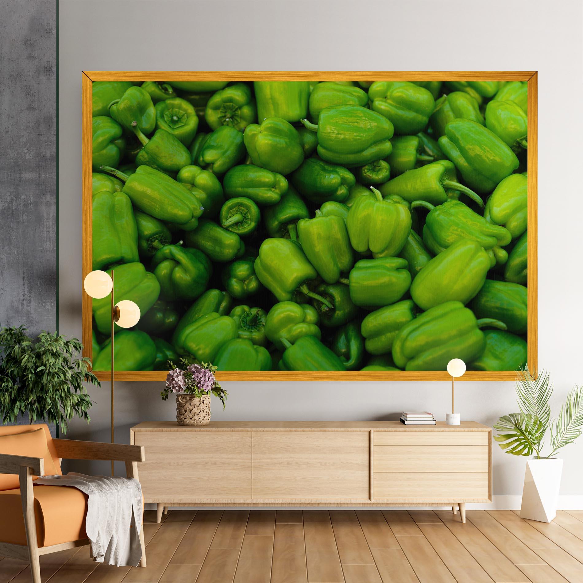 Tablou Canvas Green Bellpepper mockup 9