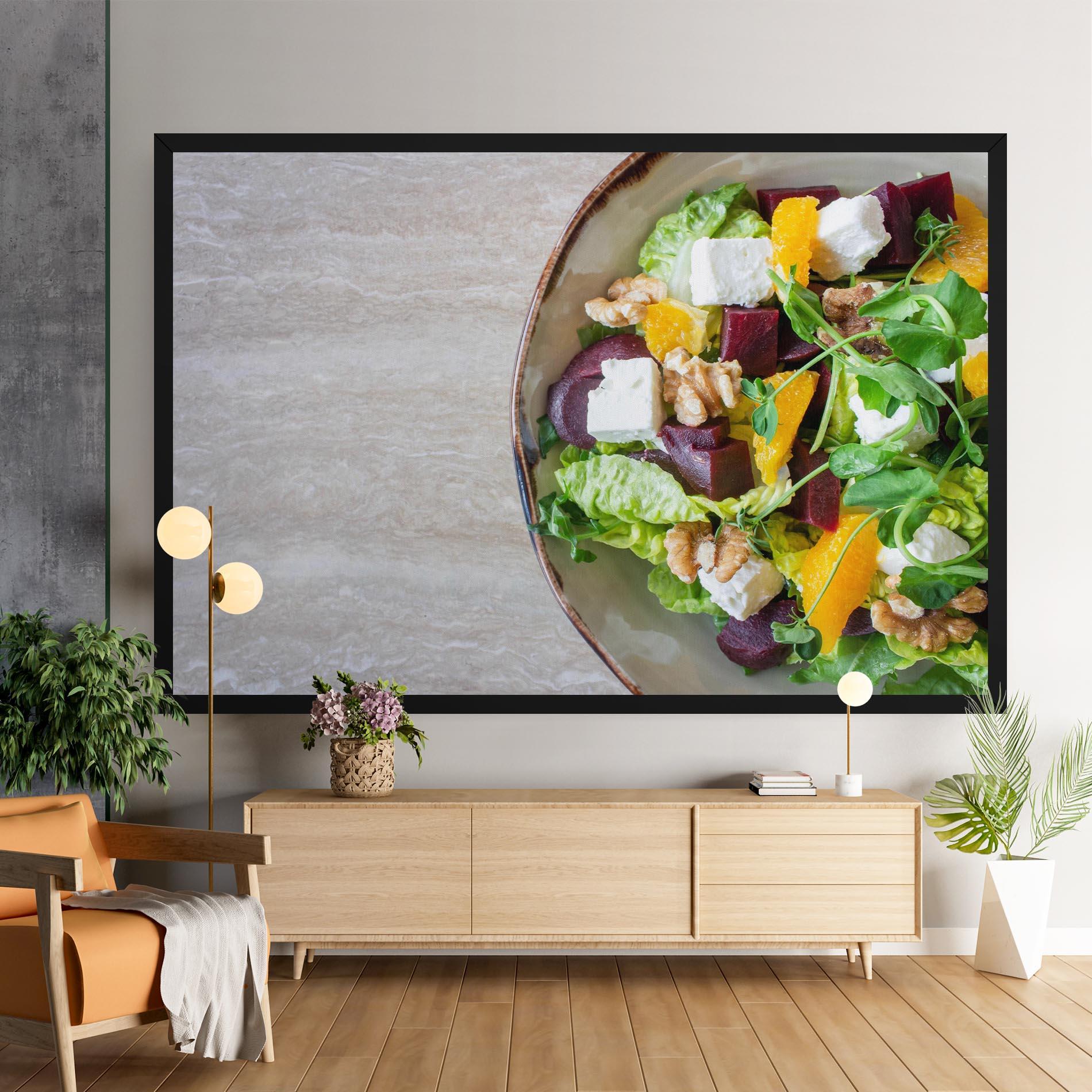 Tablou Canvas Delicious Salad mockup 9
