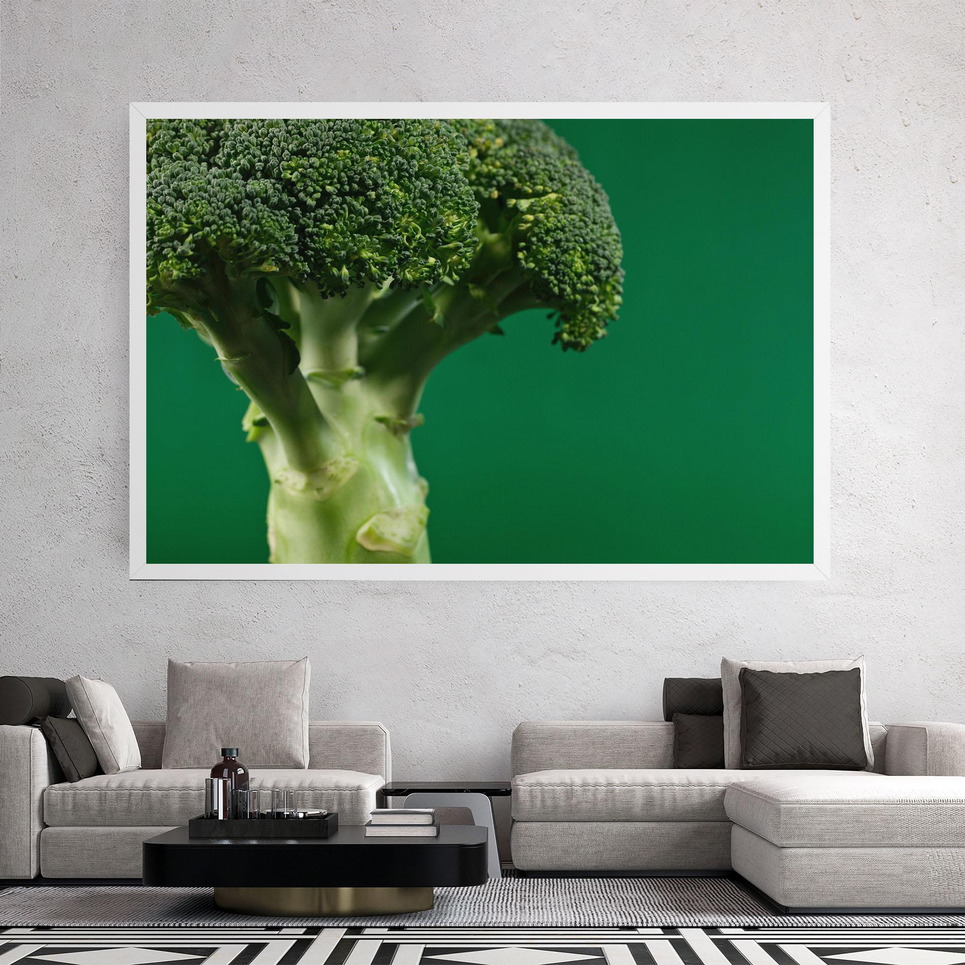 Tablou Canvas Broccoli mockup 2