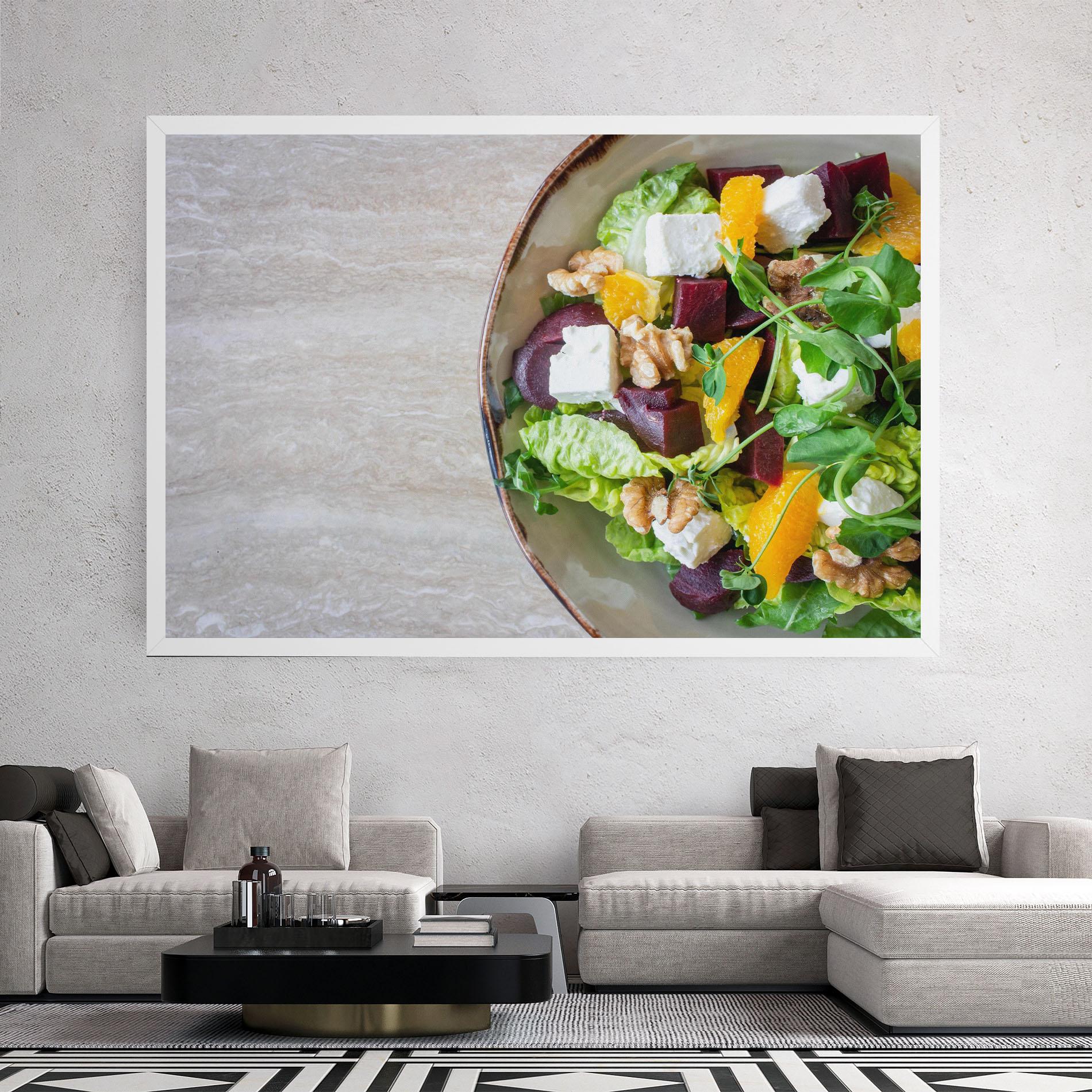 Tablou Canvas Delicious Salad mockup 2
