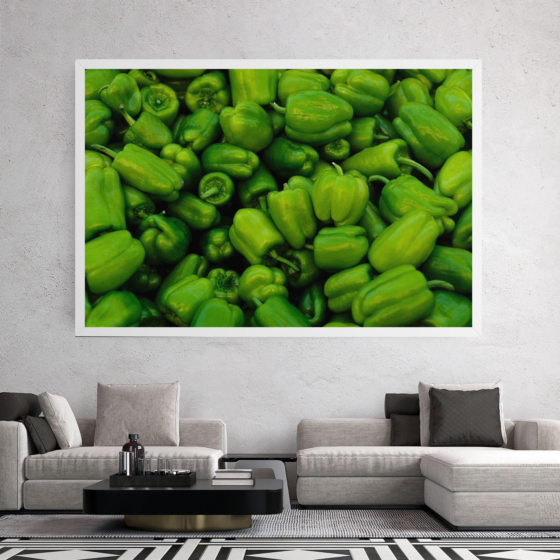 Tablou Canvas Green Bellpepper mockup 2
