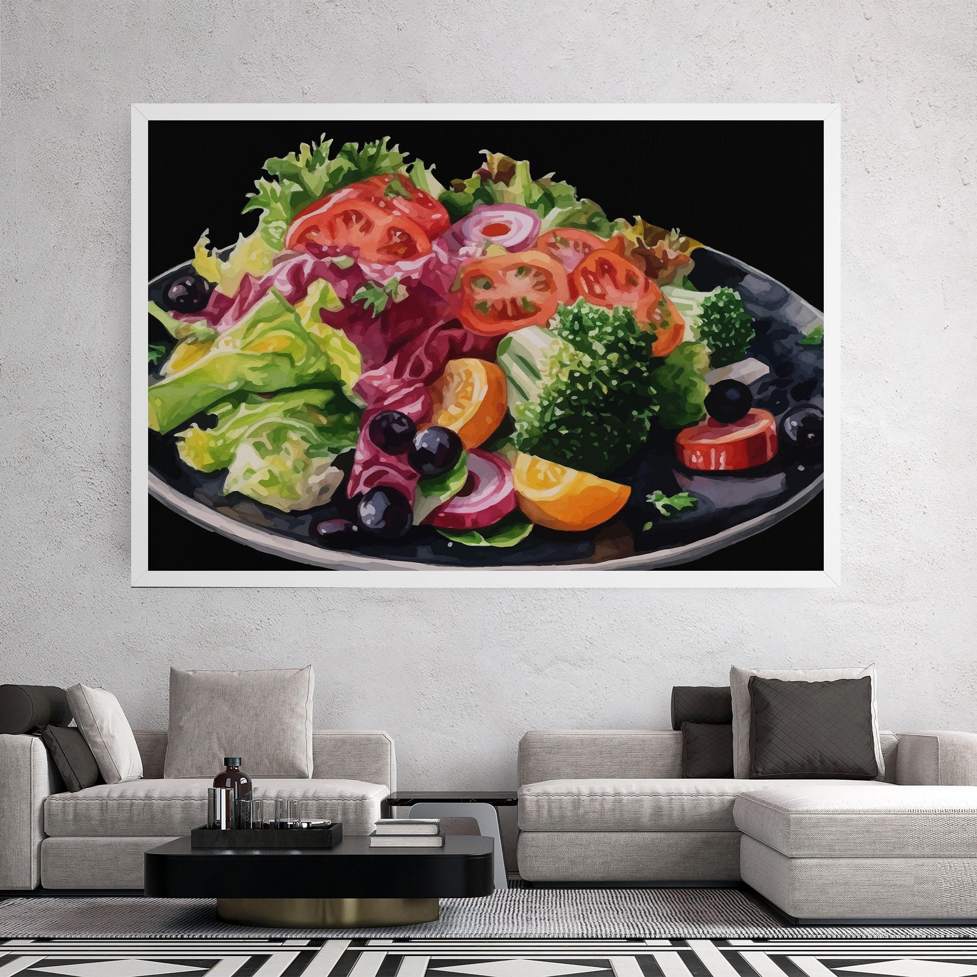 Tablou Canvas Healthy Tomato Food mockup 2