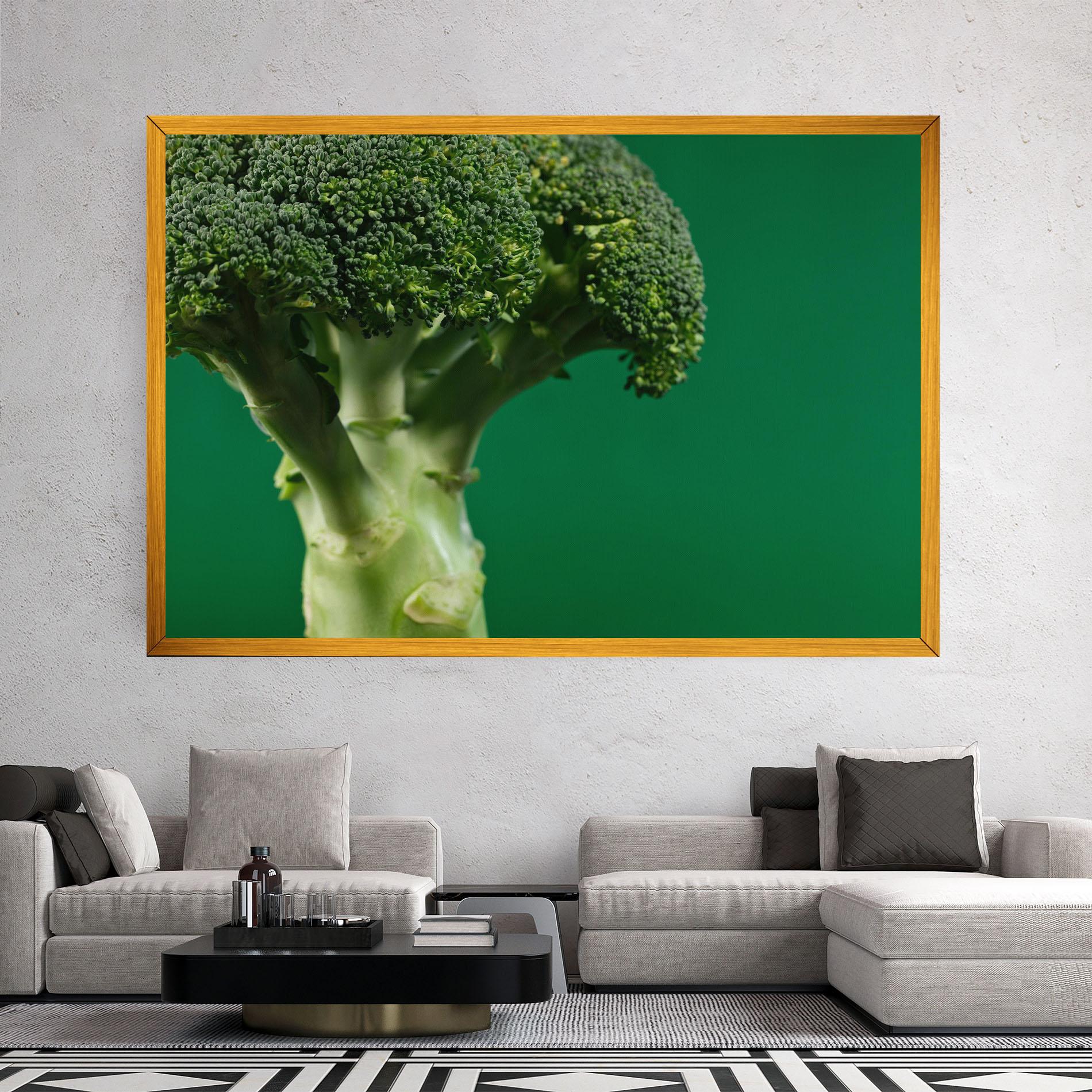 Tablou Canvas Broccoli mockup 2