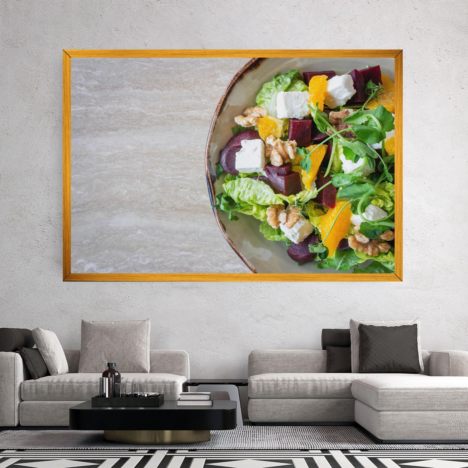 Tablou Canvas Delicious Salad mockup 2