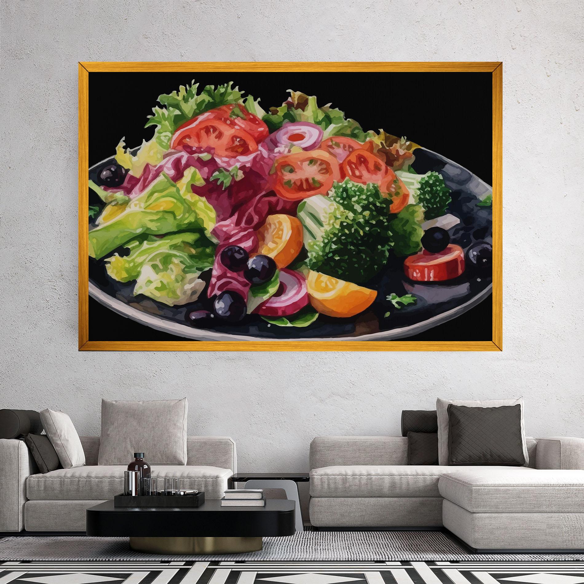 Tablou Canvas Healthy Tomato Food mockup 2