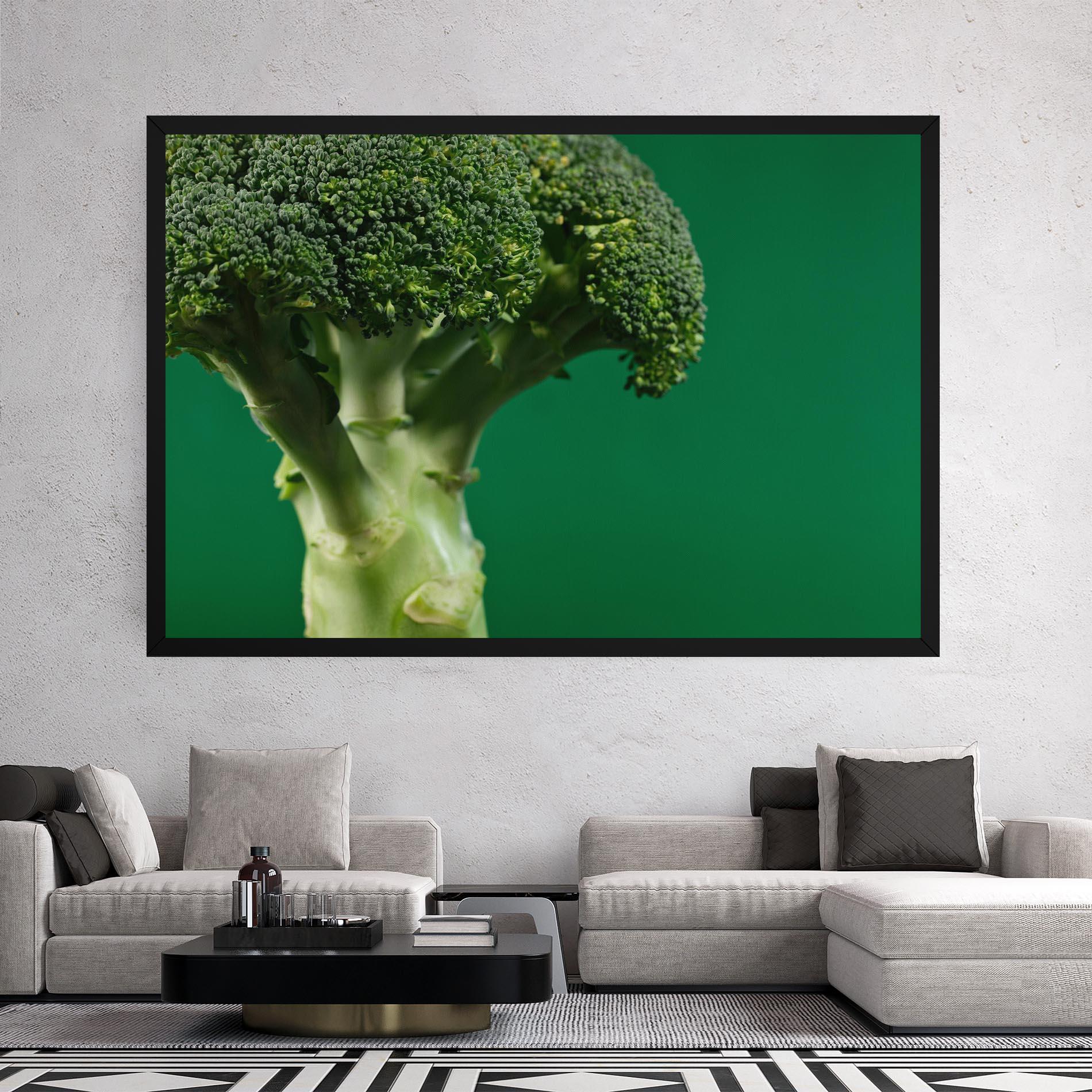 Tablou Canvas Broccoli mockup 2