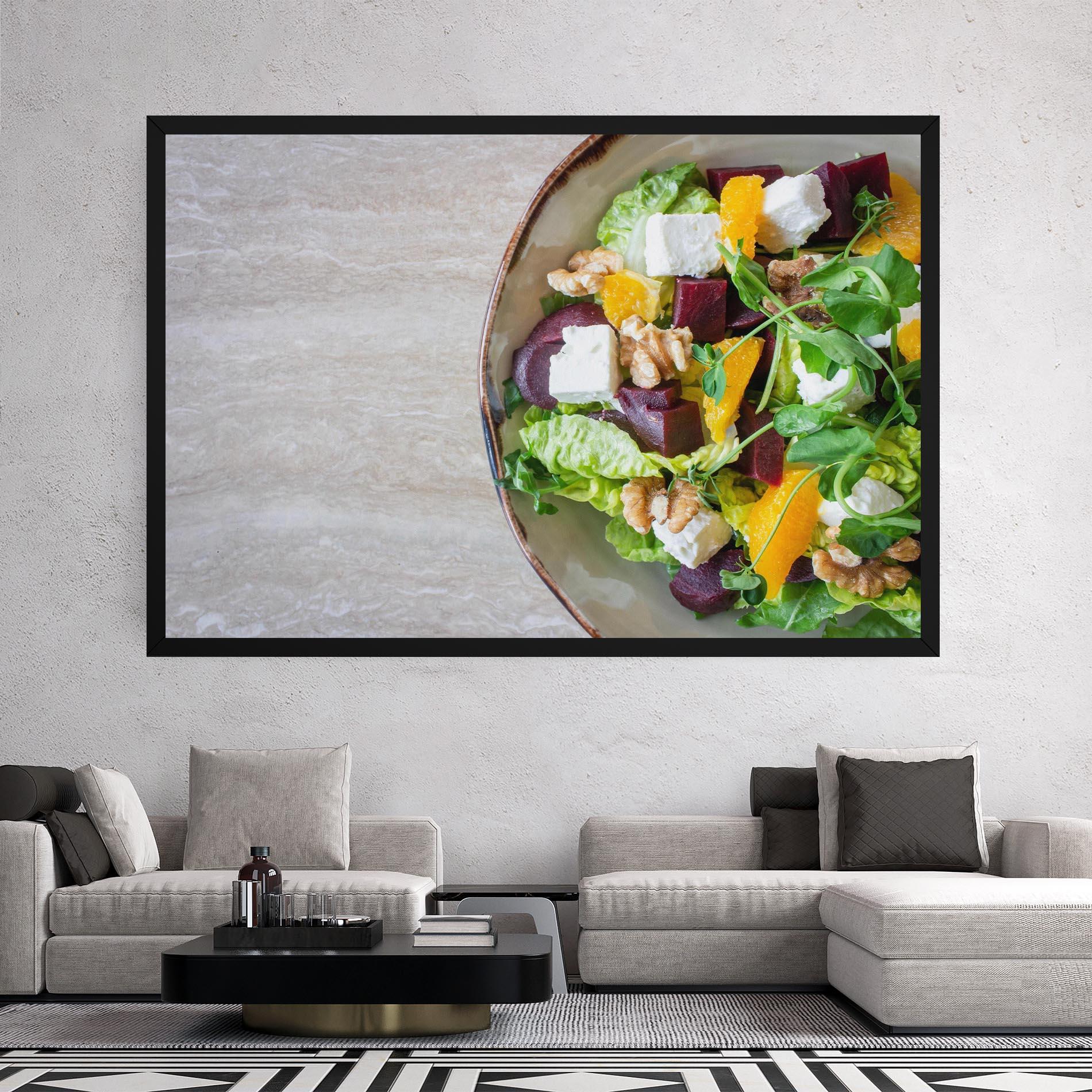 Tablou Canvas Delicious Salad mockup 2