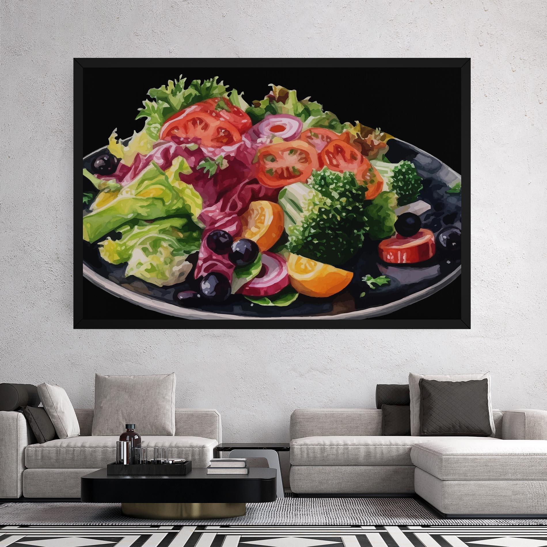 Tablou Canvas Healthy Tomato Food mockup 2